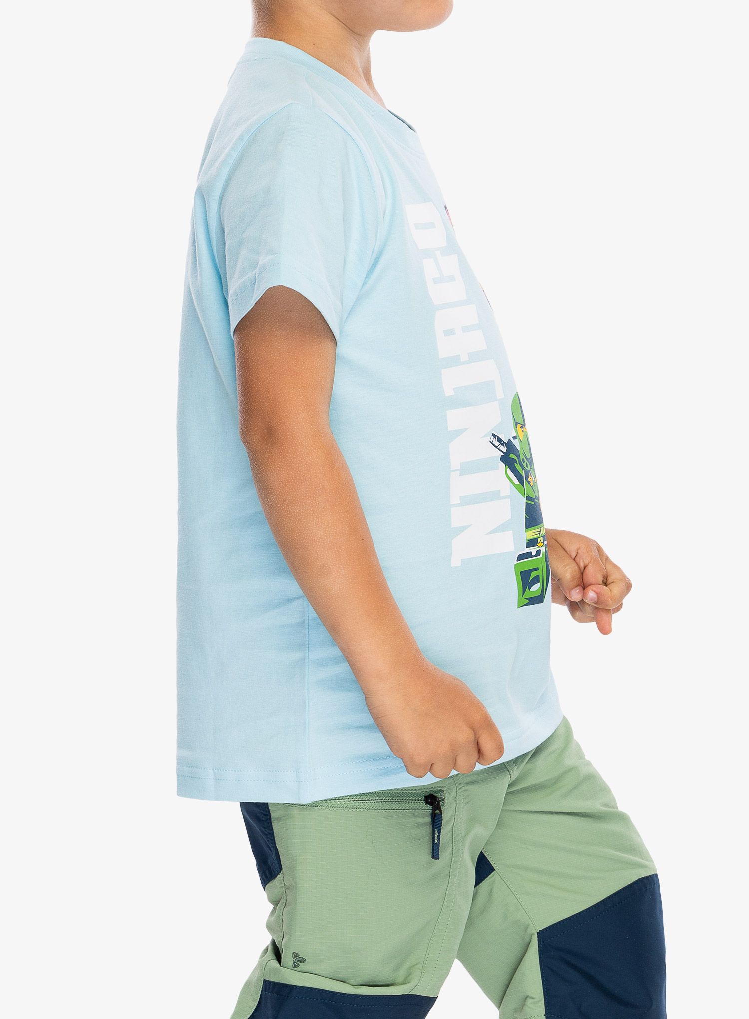 Otroška majica LEGO LW Tano 308 - light blue