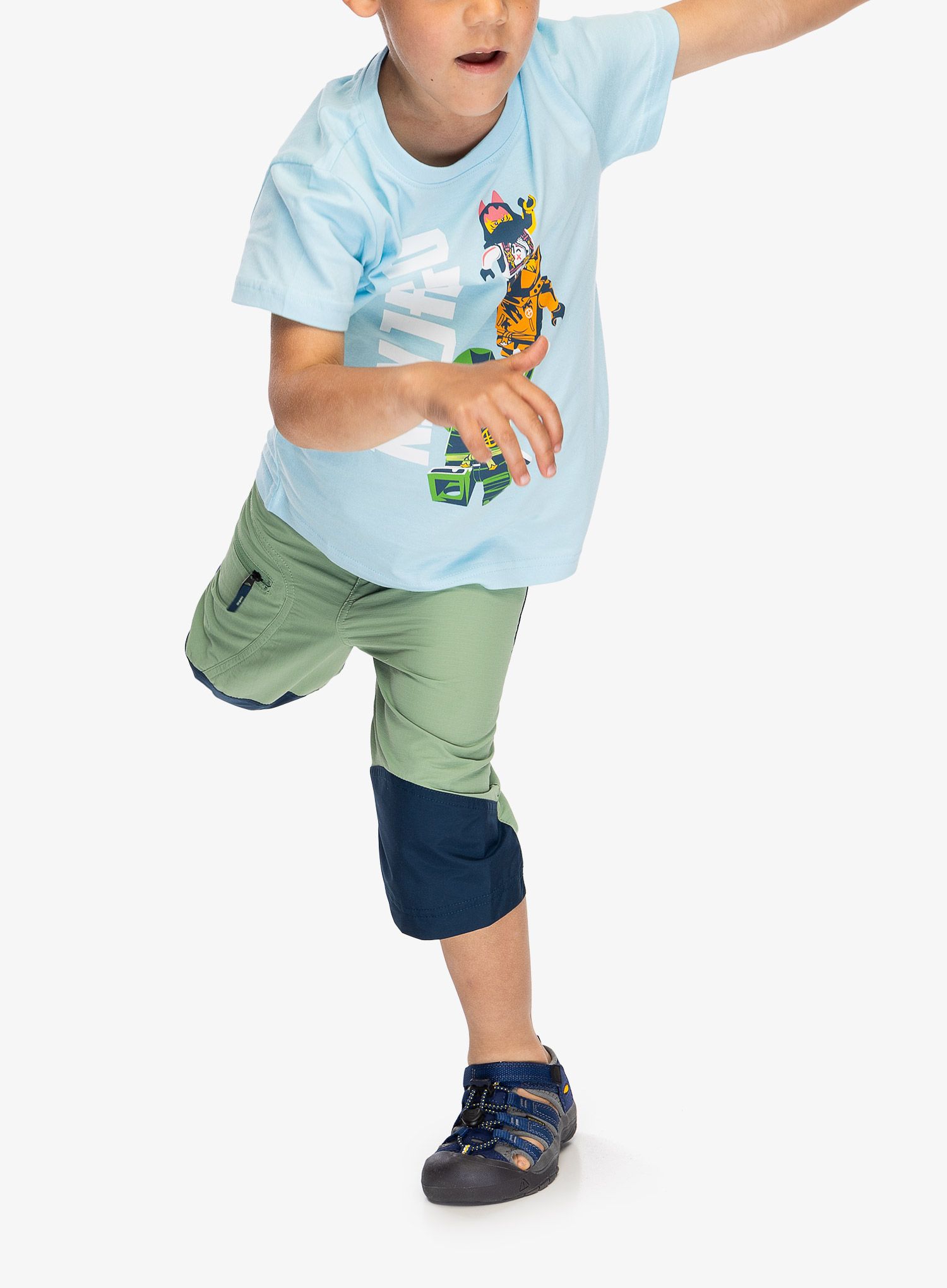Otroška majica LEGO LW Tano 308 - light blue