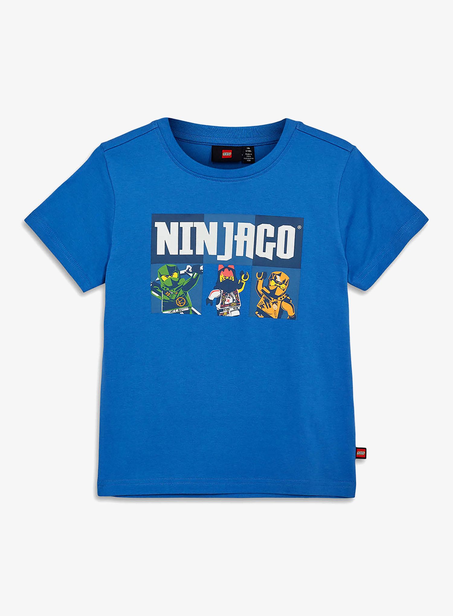 Otroška majica LEGO LW Tano 315 - middle blue