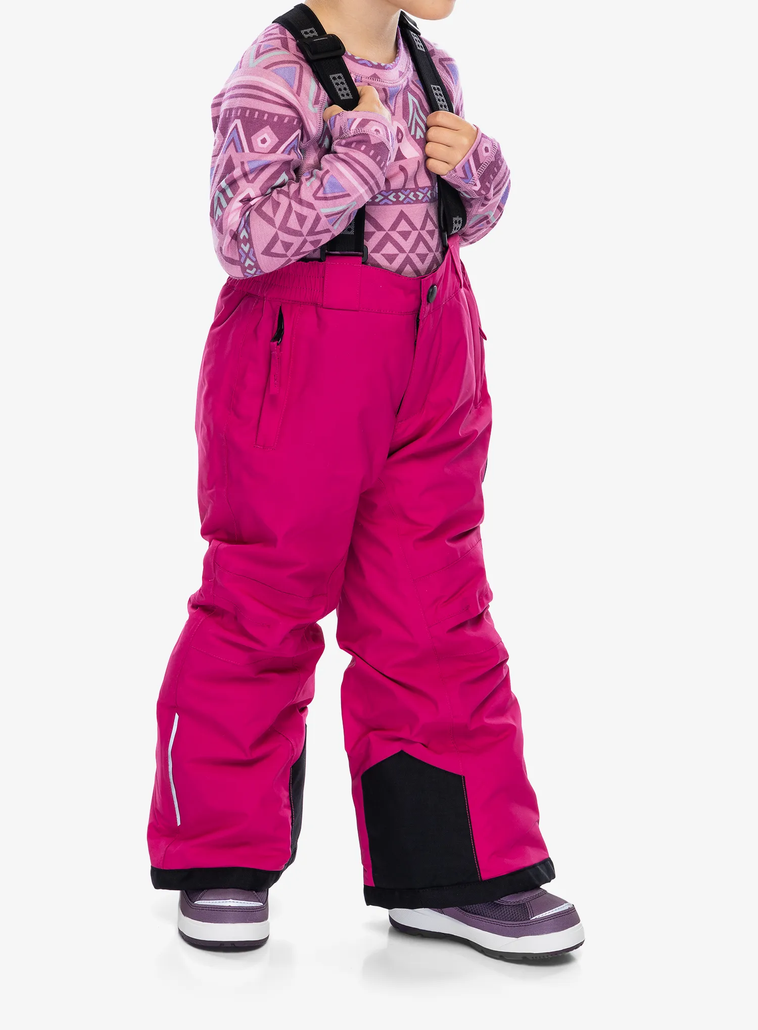 Smučarske hlače LEGO Powai 708 - dark pink
