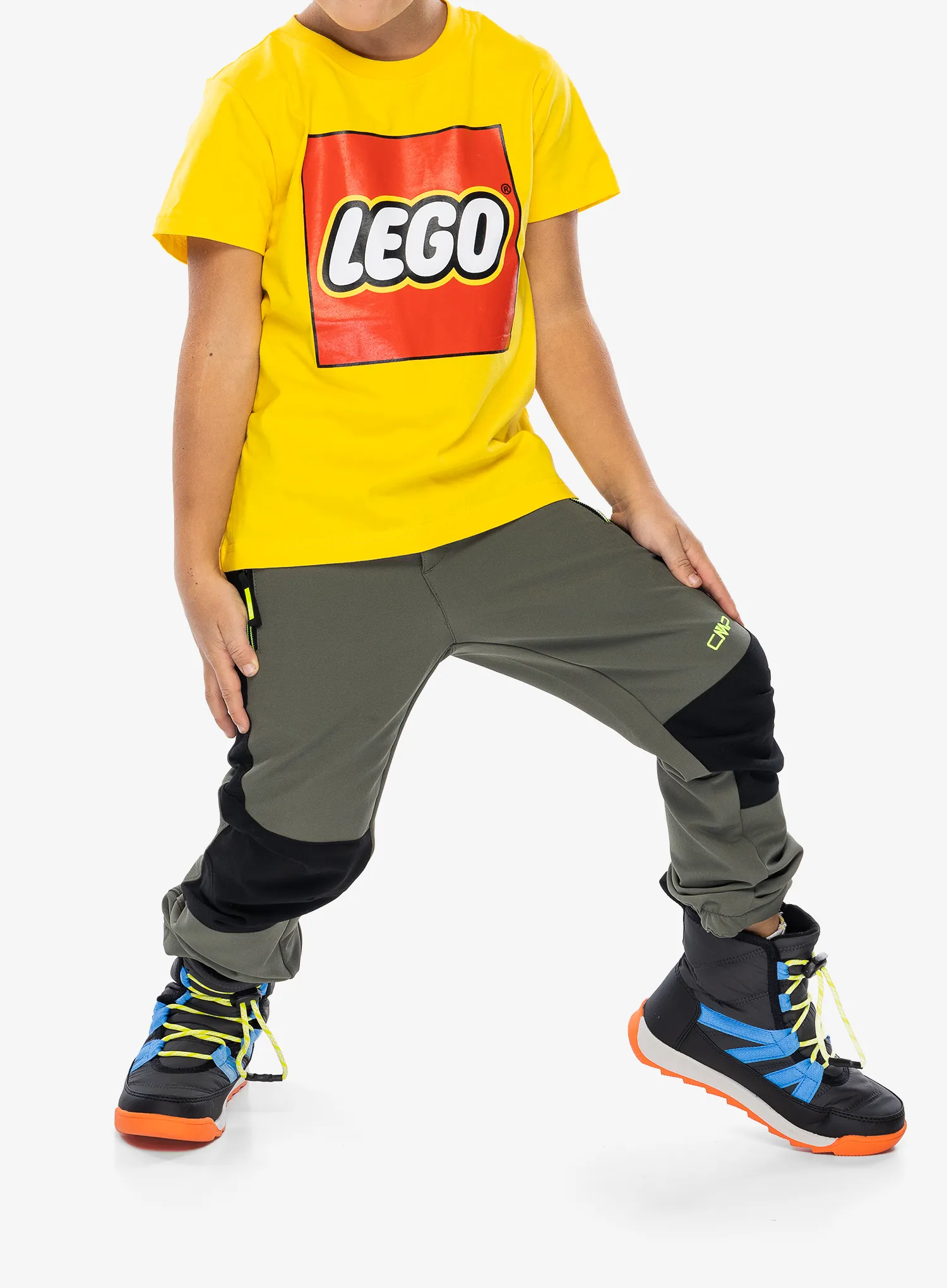 Otroška majica LEGO Tano 631 - yellow