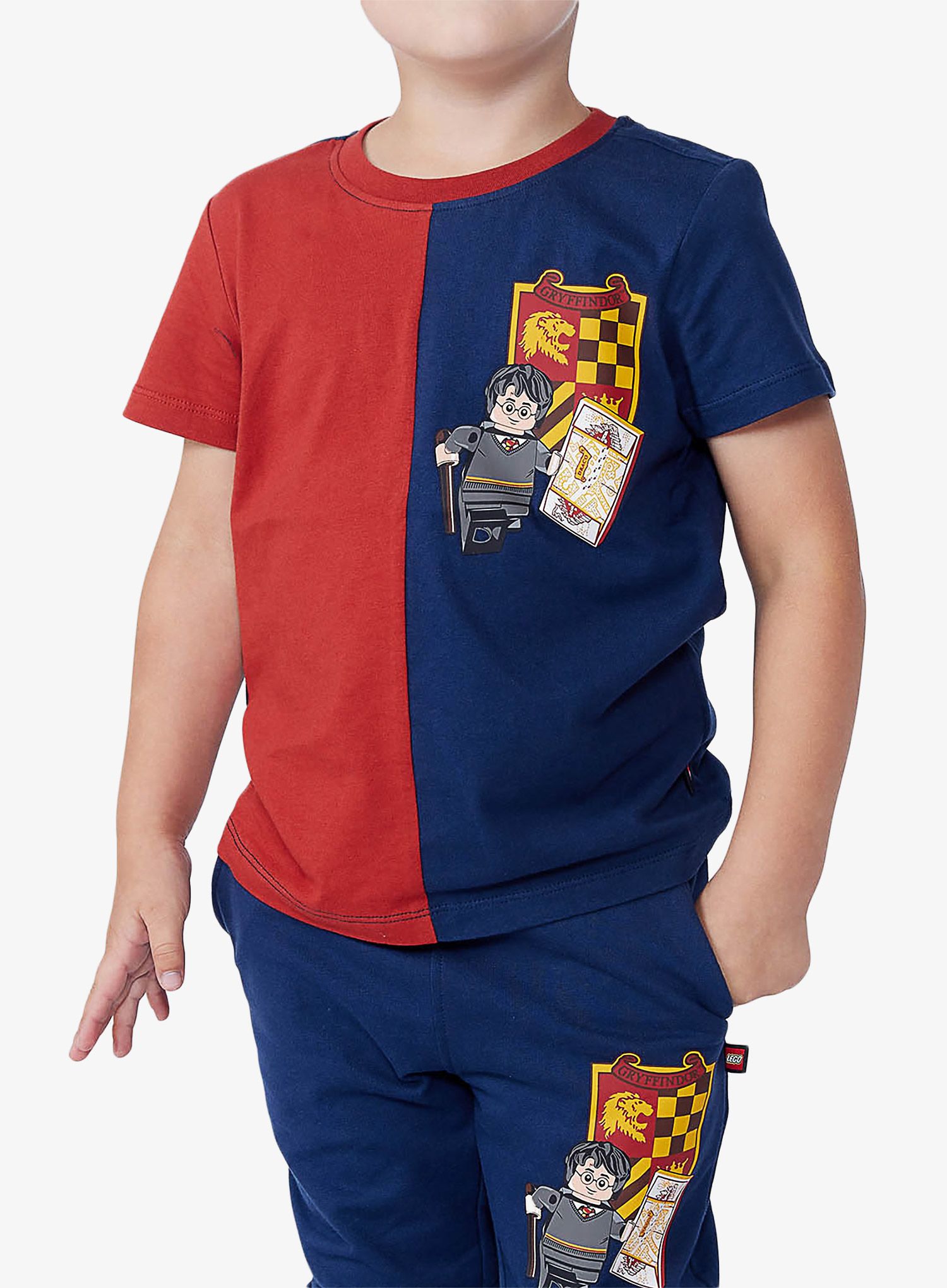 Otroška majica LEGO Tano 707 - dark red