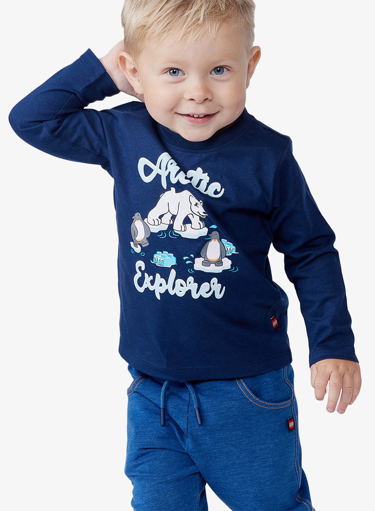 Otroška jopica LEGO Tay 600 - dark navy