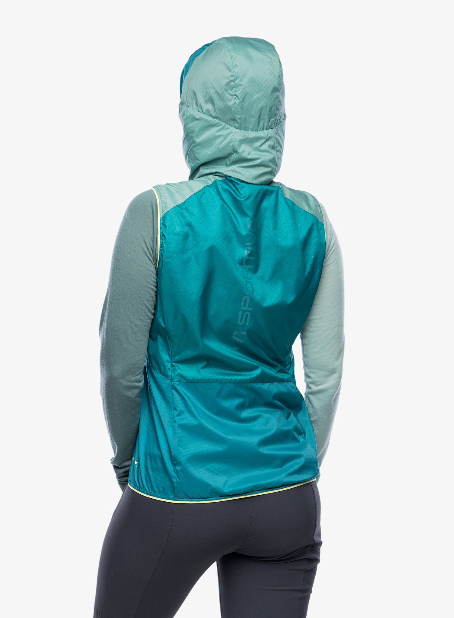 Ženski brezrokavnik La Sportiva Across Lite Vest - juniper/everglade
