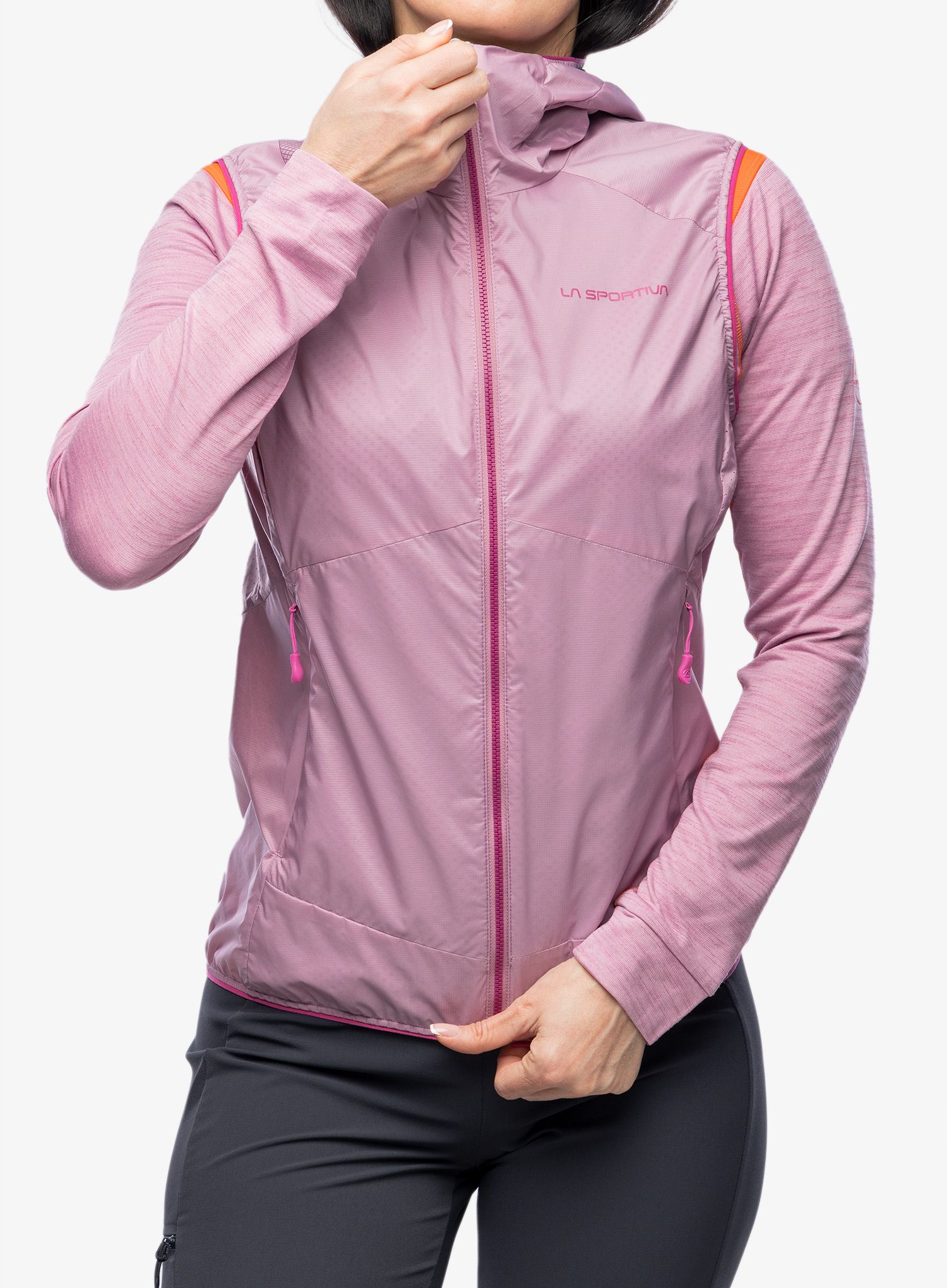 Ženski brezrokavnik La Sportiva Across Lite Vest - rose