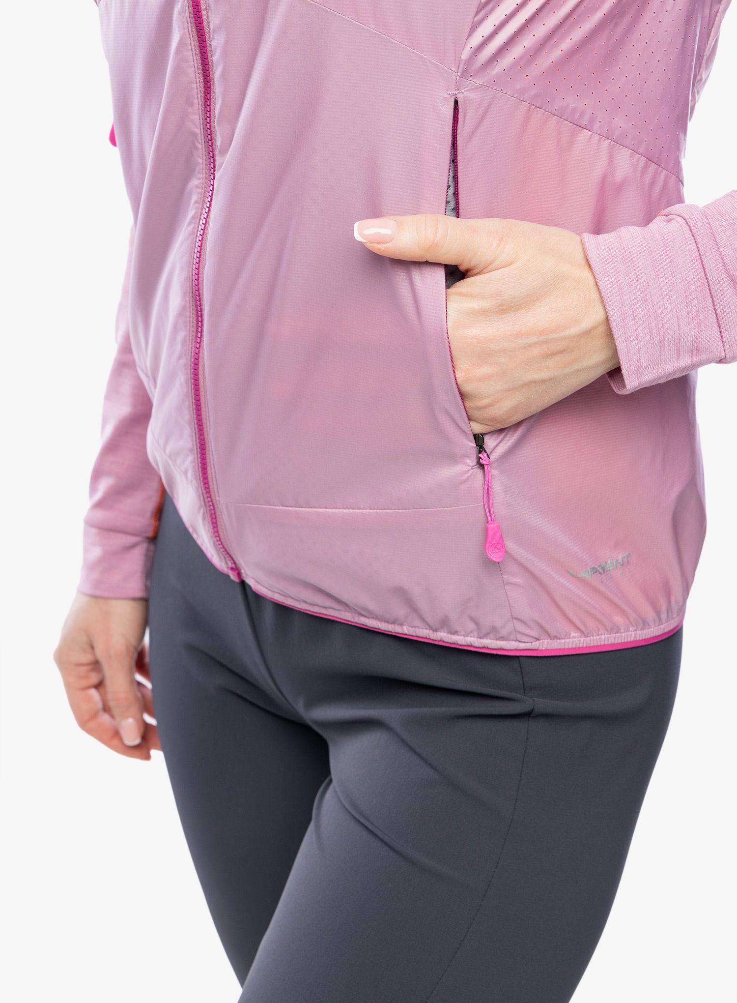 Ženski brezrokavnik La Sportiva Across Lite Vest - rose