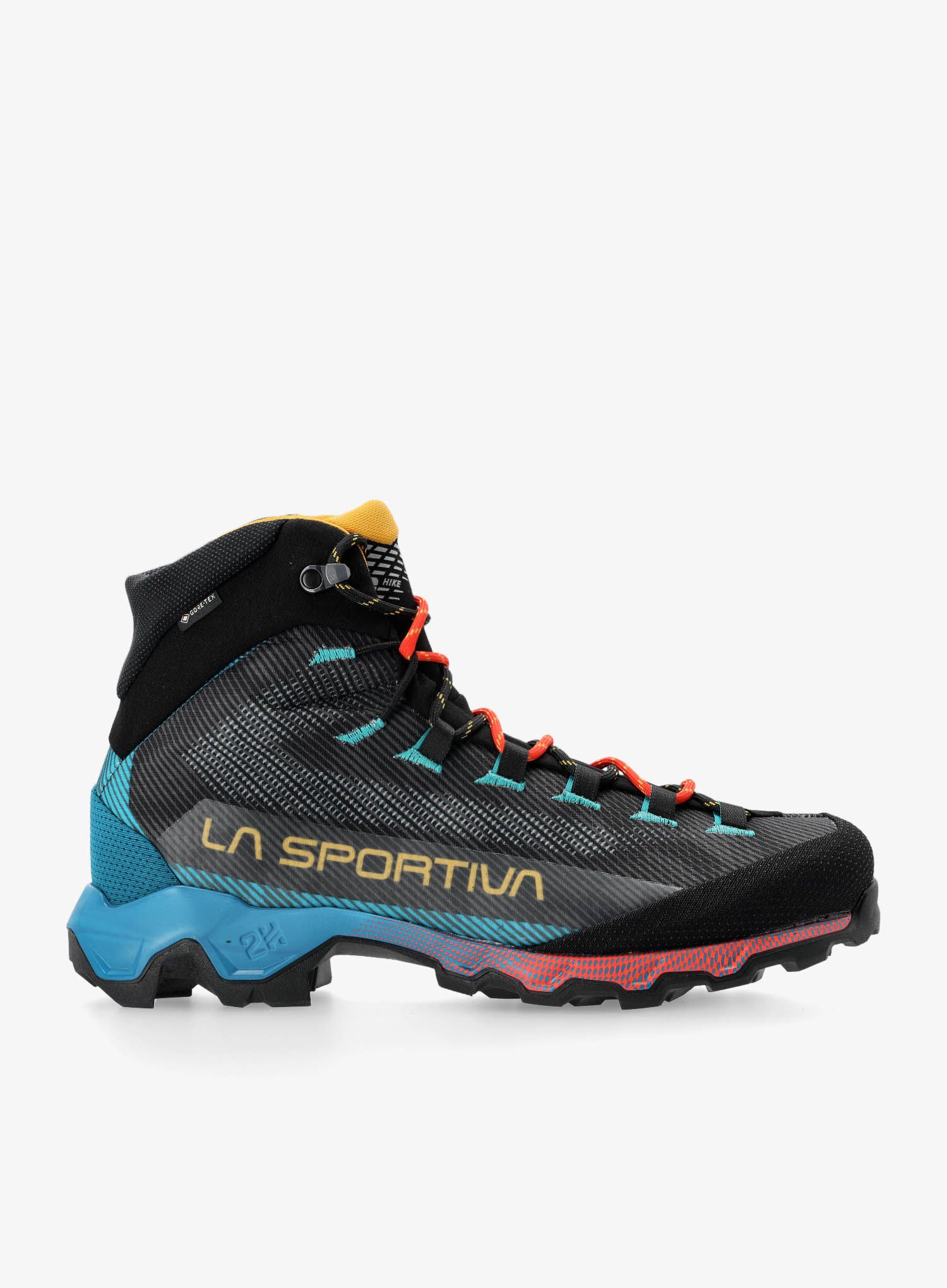 Pohodniški čevlji La Sportiva Aequilibrium Hike GTX - carbon/tropic blue