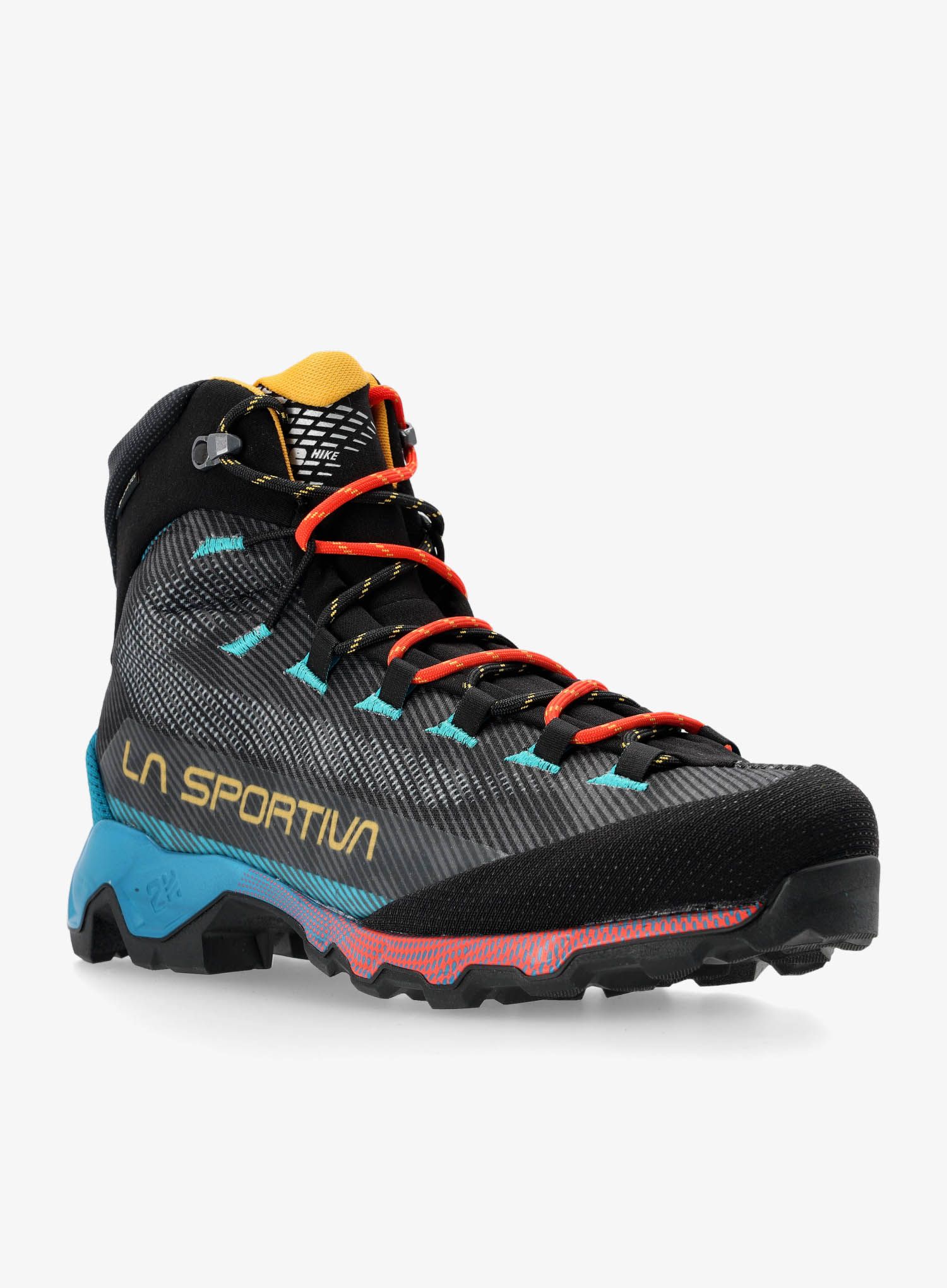 Pohodniški čevlji La Sportiva Aequilibrium Hike GTX - carbon/tropic blue