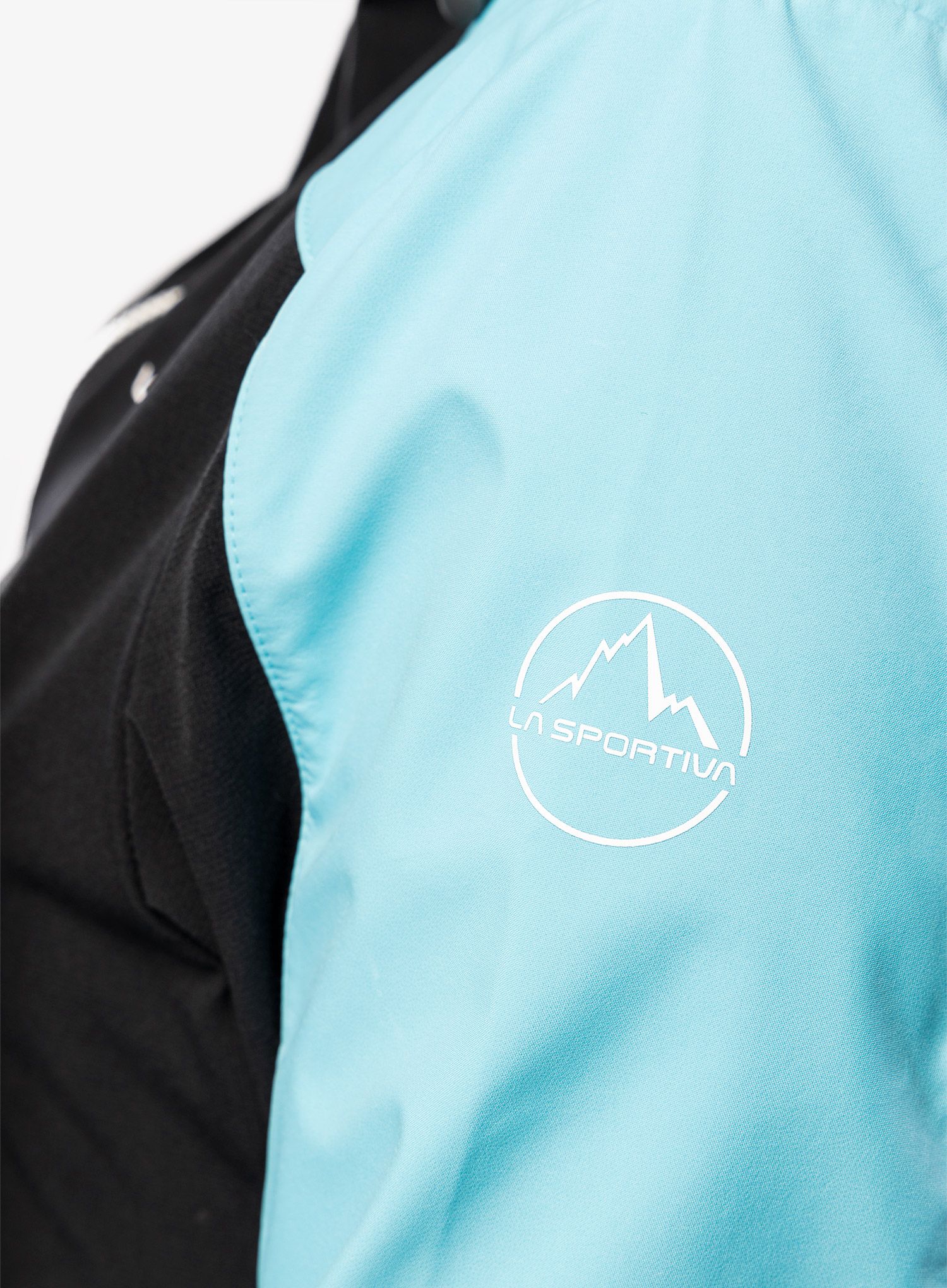 Ženski softshell La Sportiva Aequilibrium Softshell Jacket  - black/malibu blue
