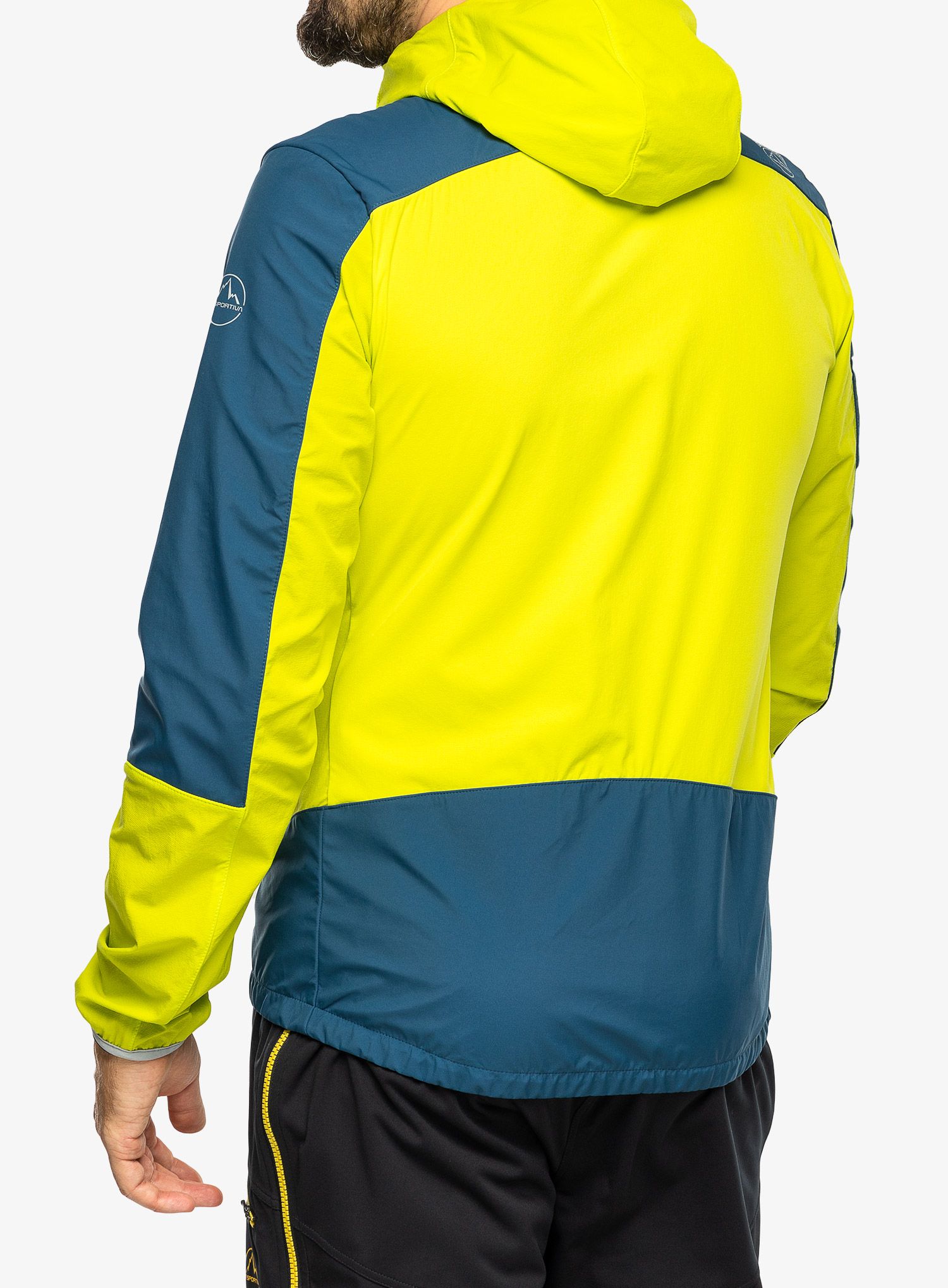 Softshell jakna La Sportiva Aequilibrium Softshell Jkt - lime punch/storm blue