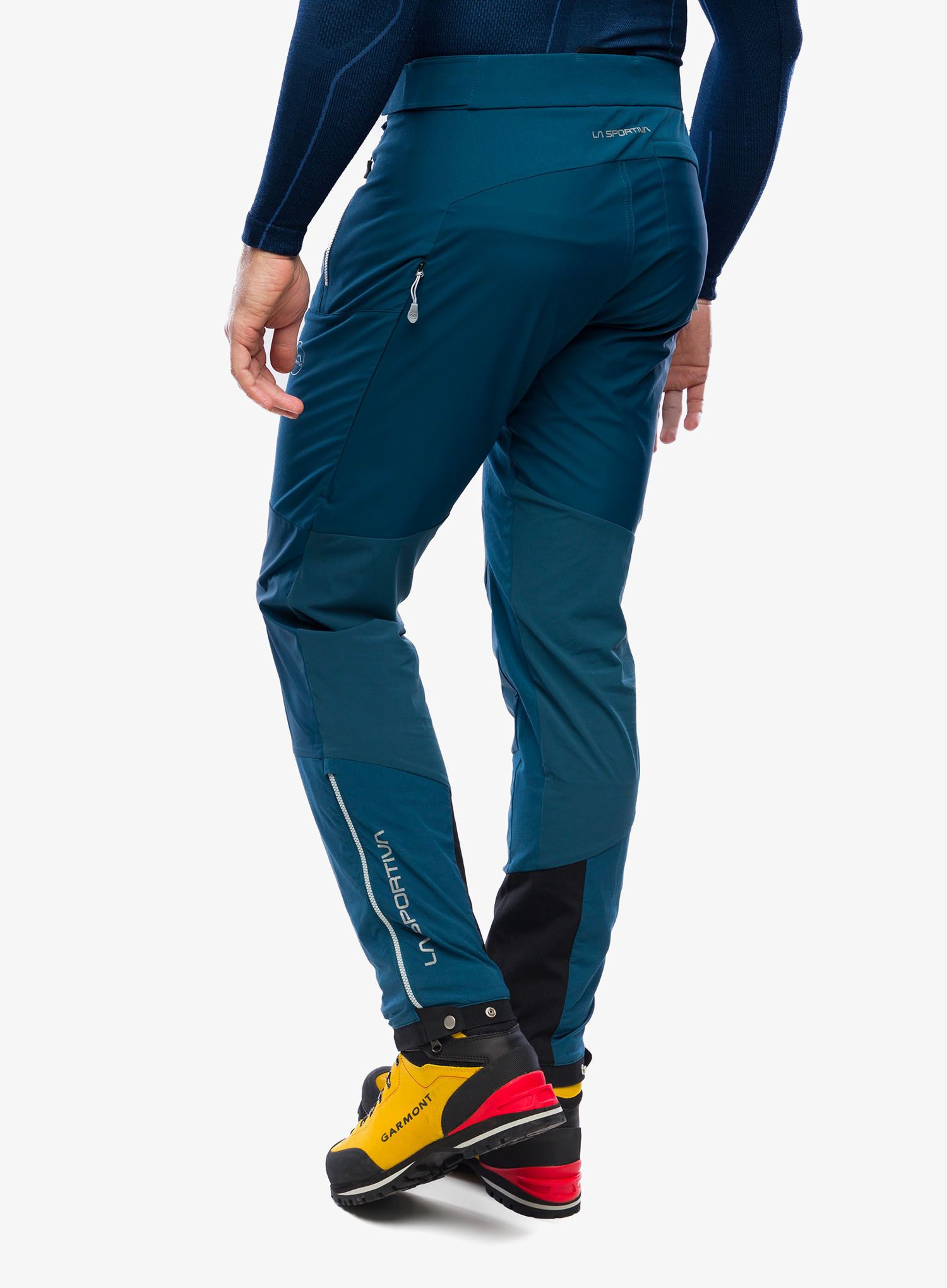Softshell hlače La Sportiva Aequilibrium Softshell Pant - storm blue
