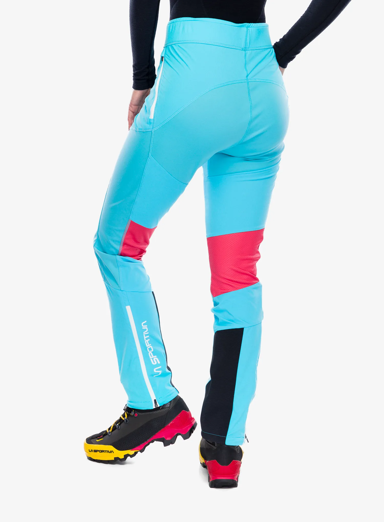 Ženske hlače La Sportiva Aequilibrium Softshell Tight - malibu blue