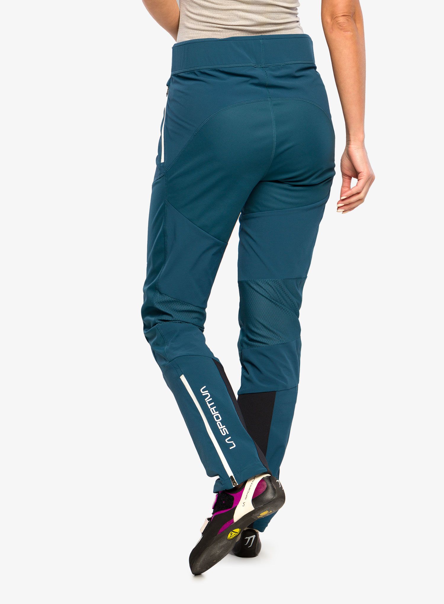 Ženske hlače La Sportiva Aequilibrium Softshell Tight  - storm blue