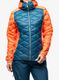 Puhovka La Sportiva Aiguille Down Jkt - storm blue/cherry tomato
