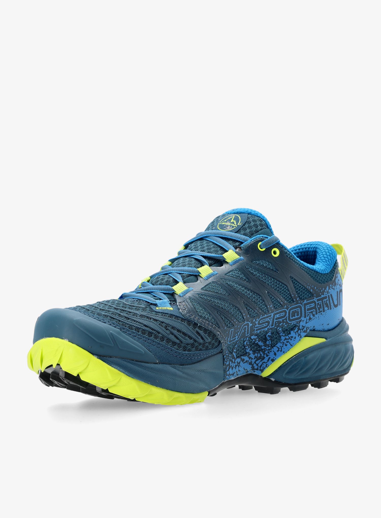 Trail tekaški čevlji La Sportiva Akasha II - storm blue/lime punch
