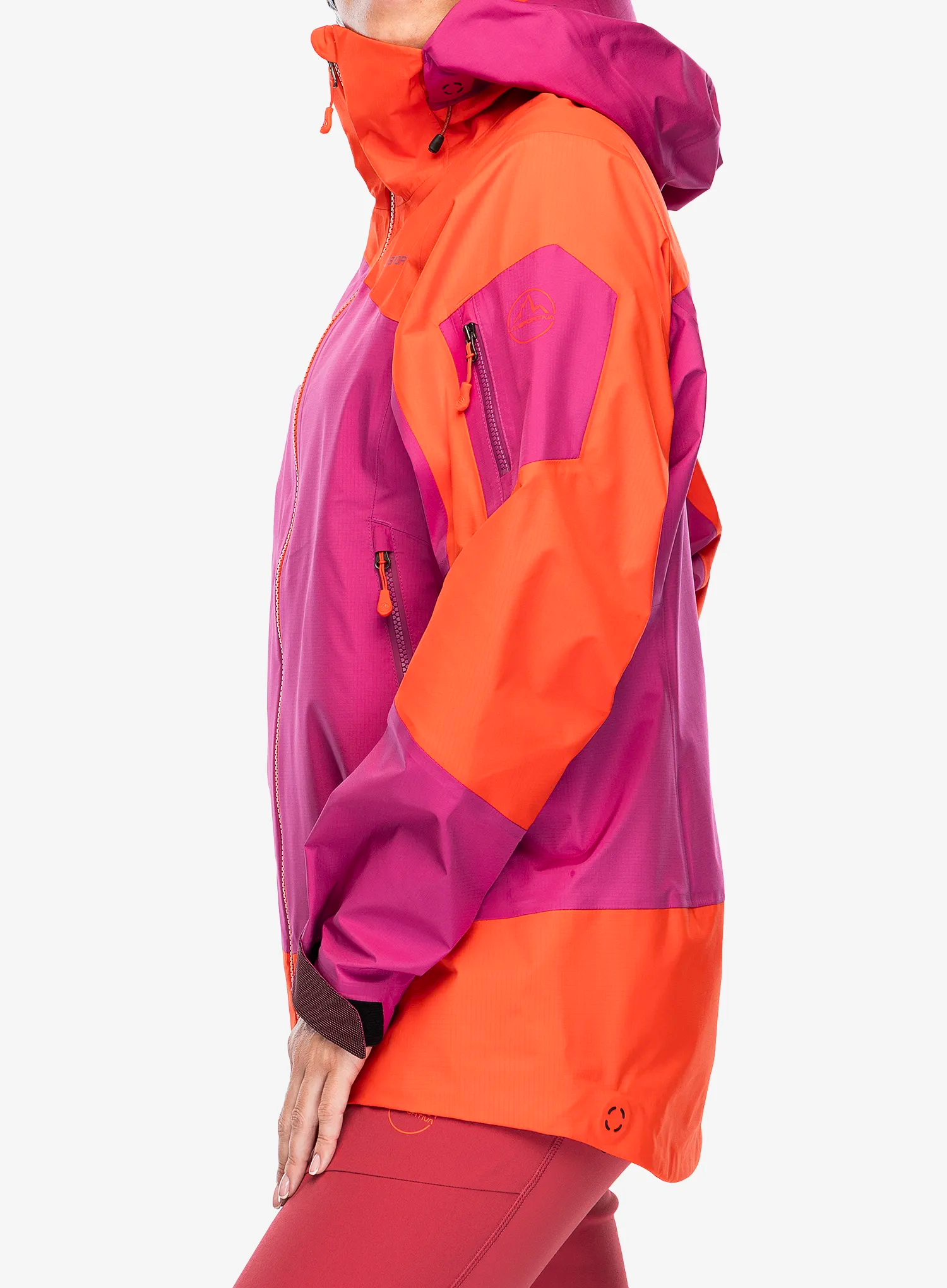Ženske GORE-TEX jakna La Sportiva Alpine Guide GTX Jkt - cherry tomato/springtime