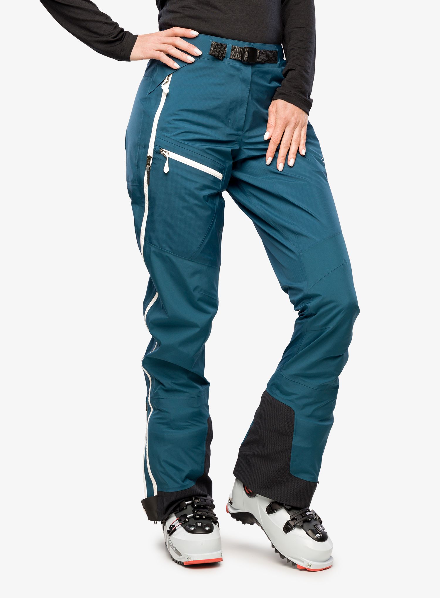 Ženske pohodne hlače La Sportiva Alpine Guide GTX Pant - storm blue