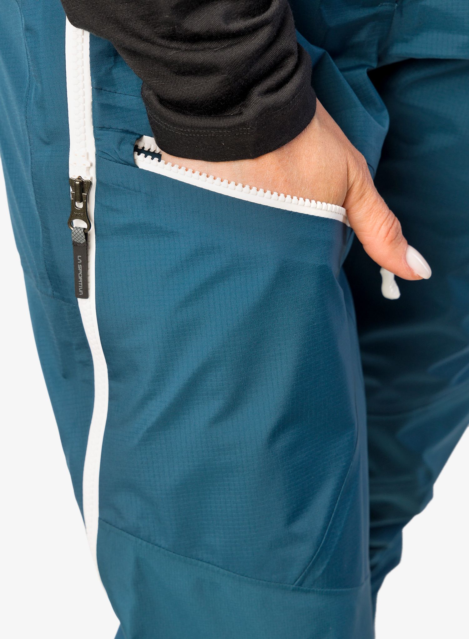 Ženske pohodne hlače La Sportiva Alpine Guide GTX Pant - storm blue
