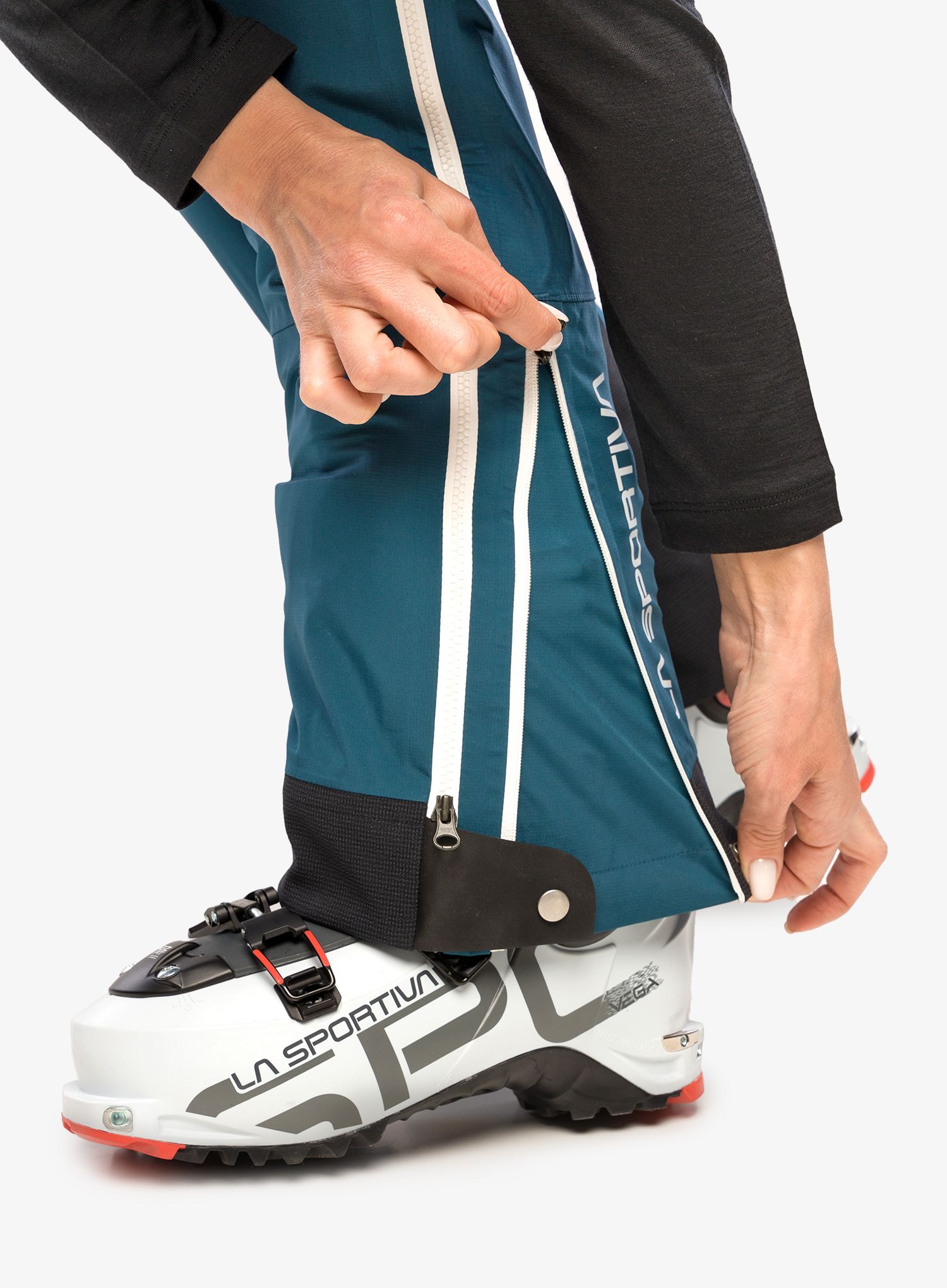 Ženske pohodne hlače La Sportiva Alpine Guide GTX Pant - storm blue