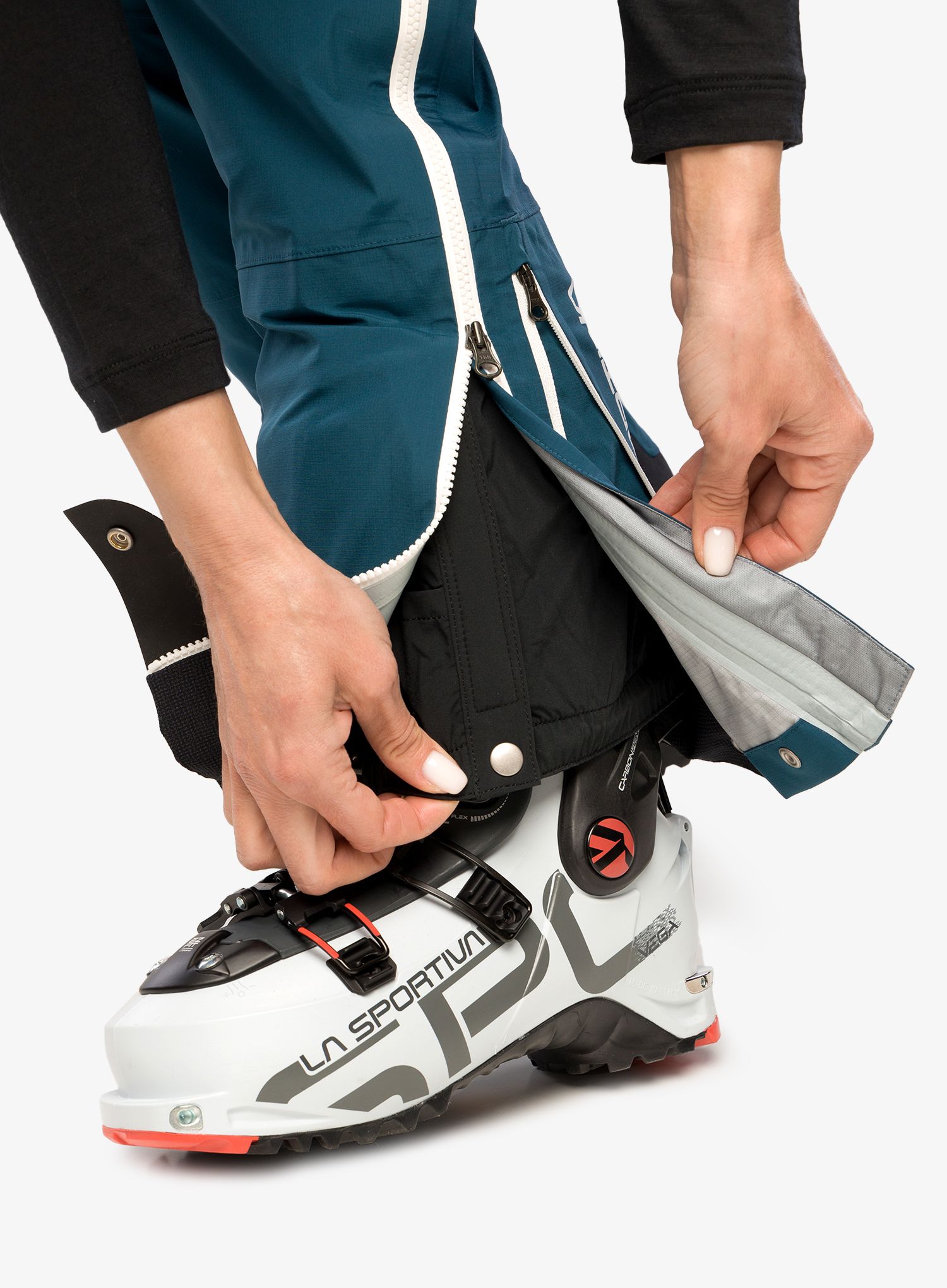 Ženske pohodne hlače La Sportiva Alpine Guide GTX Pant - storm blue