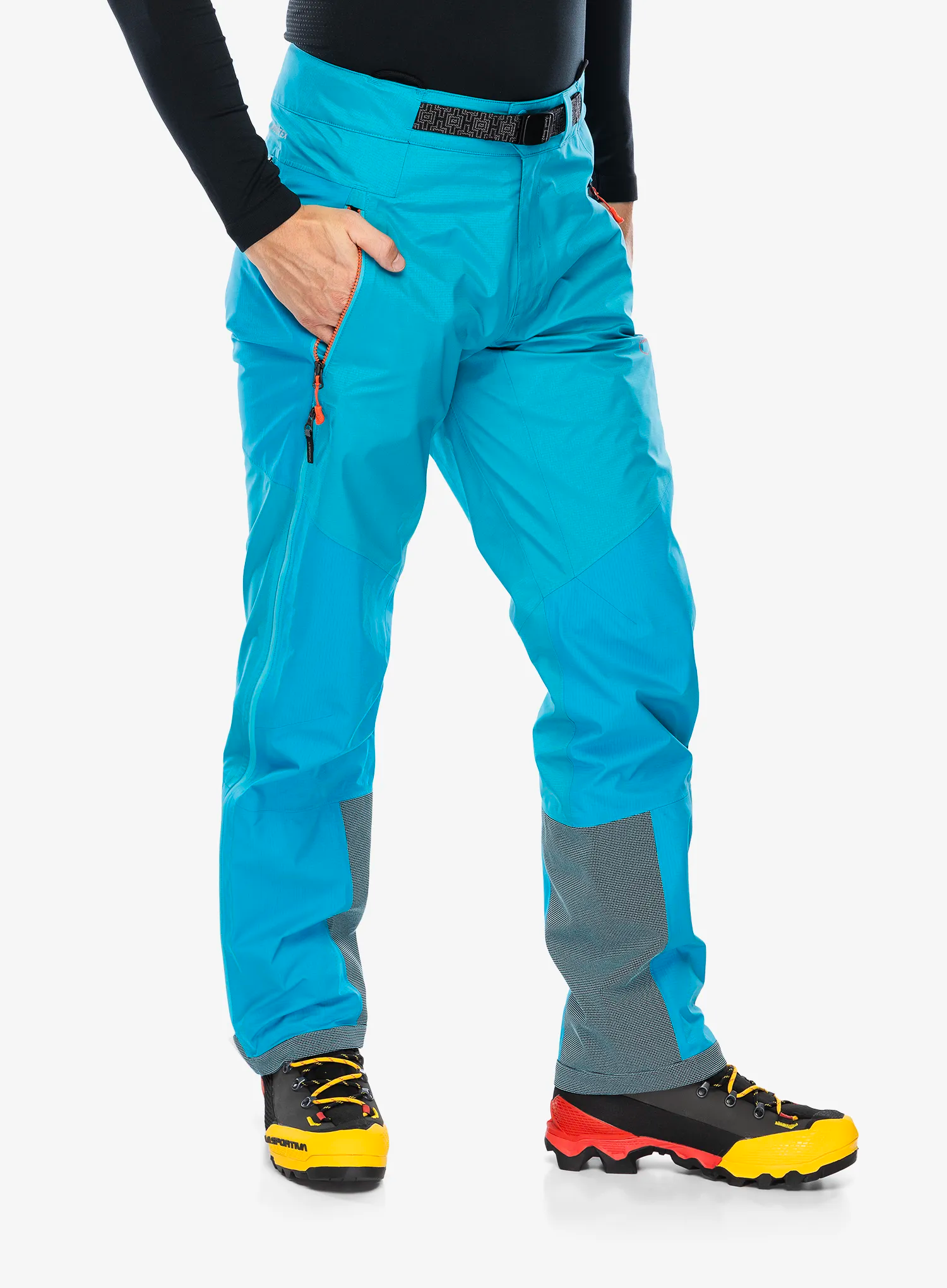 Nepremočljive hlače La Sportiva Alpine Guide GTX Pant - tropic blue
