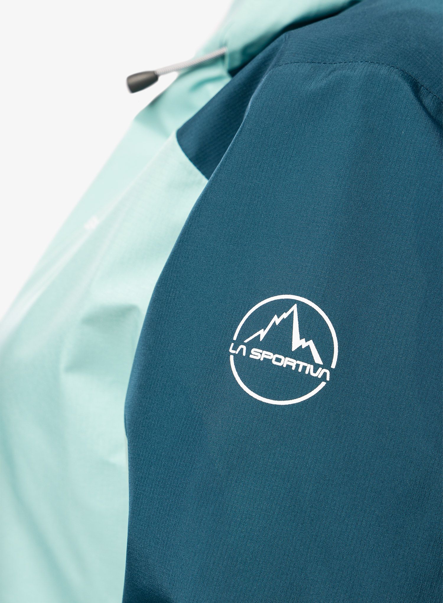 Ženska hardshell jakna La Sportiva Alpine Guide GTX Jacket  - iceberg/storm blue