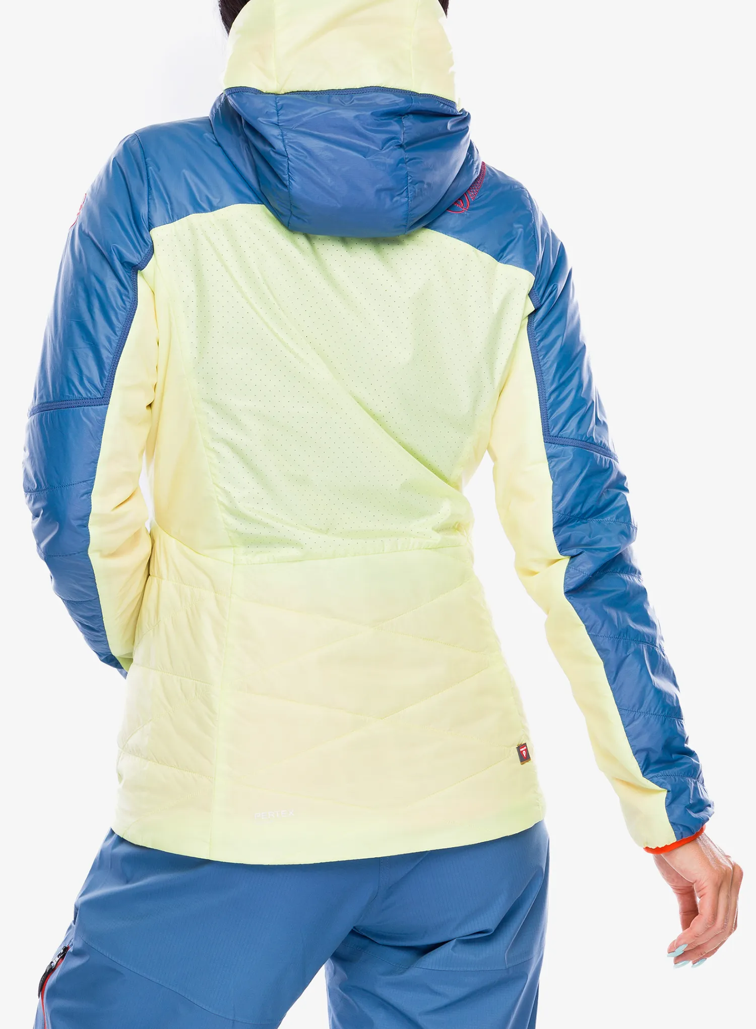 Ženska sintetična jakna La Sportiva Alpine Guide Primaloft Hoody - moonlight/zest