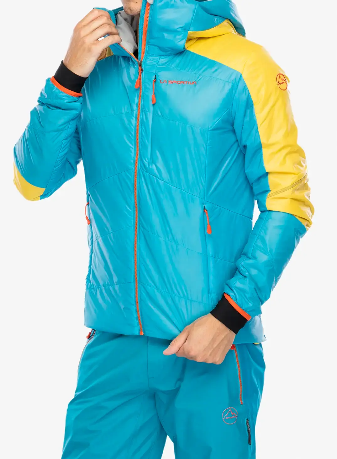 Sintetična jakna La Sportiva Alpine Guide Primaloft Hoody - tropic blue/bamboo