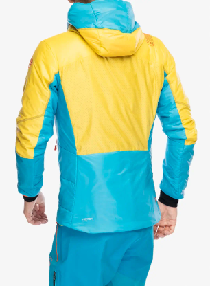 Sintetična jakna La Sportiva Alpine Guide Primaloft Hoody - tropic blue/bamboo
