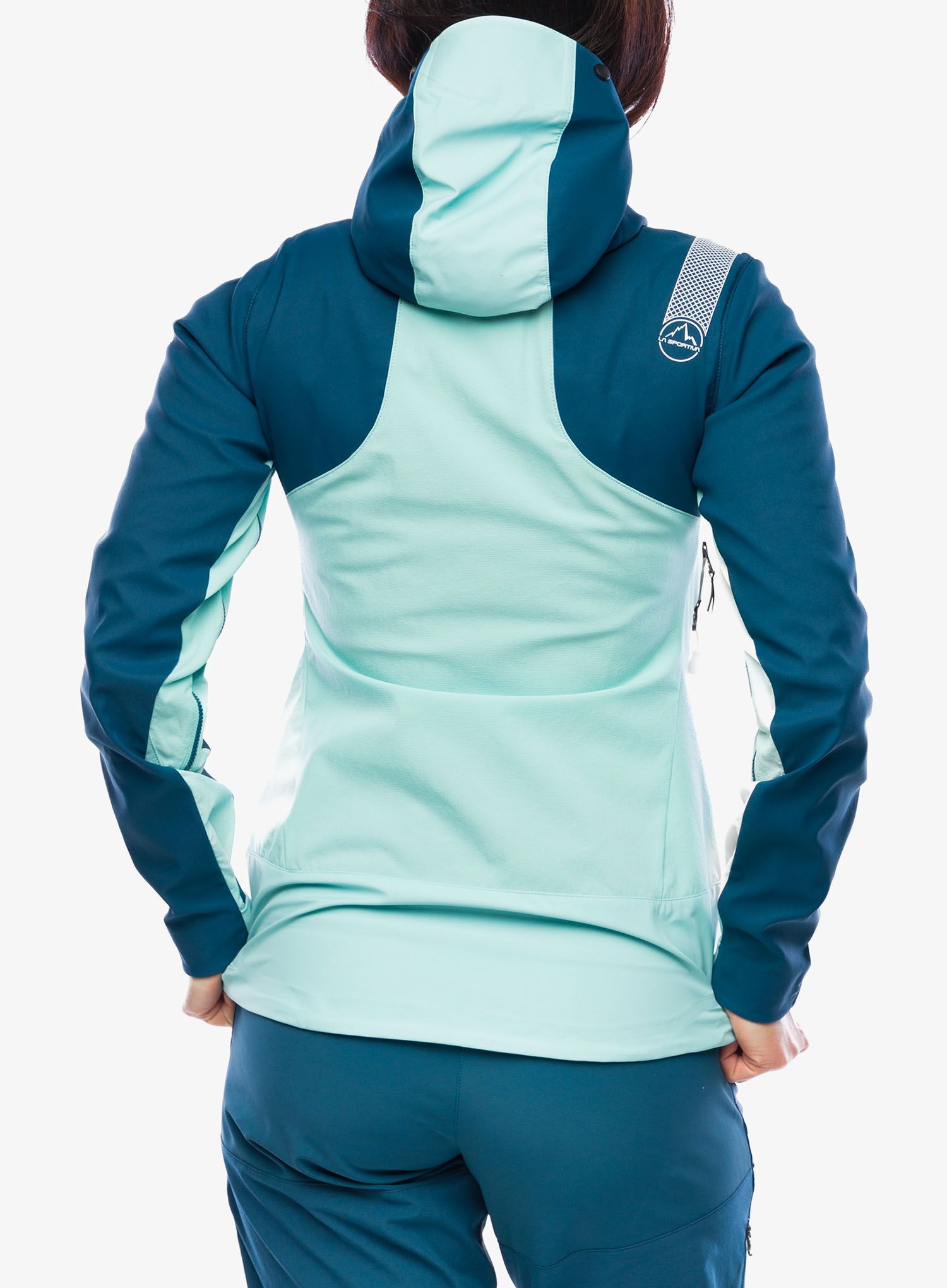 Ženska softshell jakna La Sportiva Alpine Guide Softshell Jacket - iceberg/storm blue