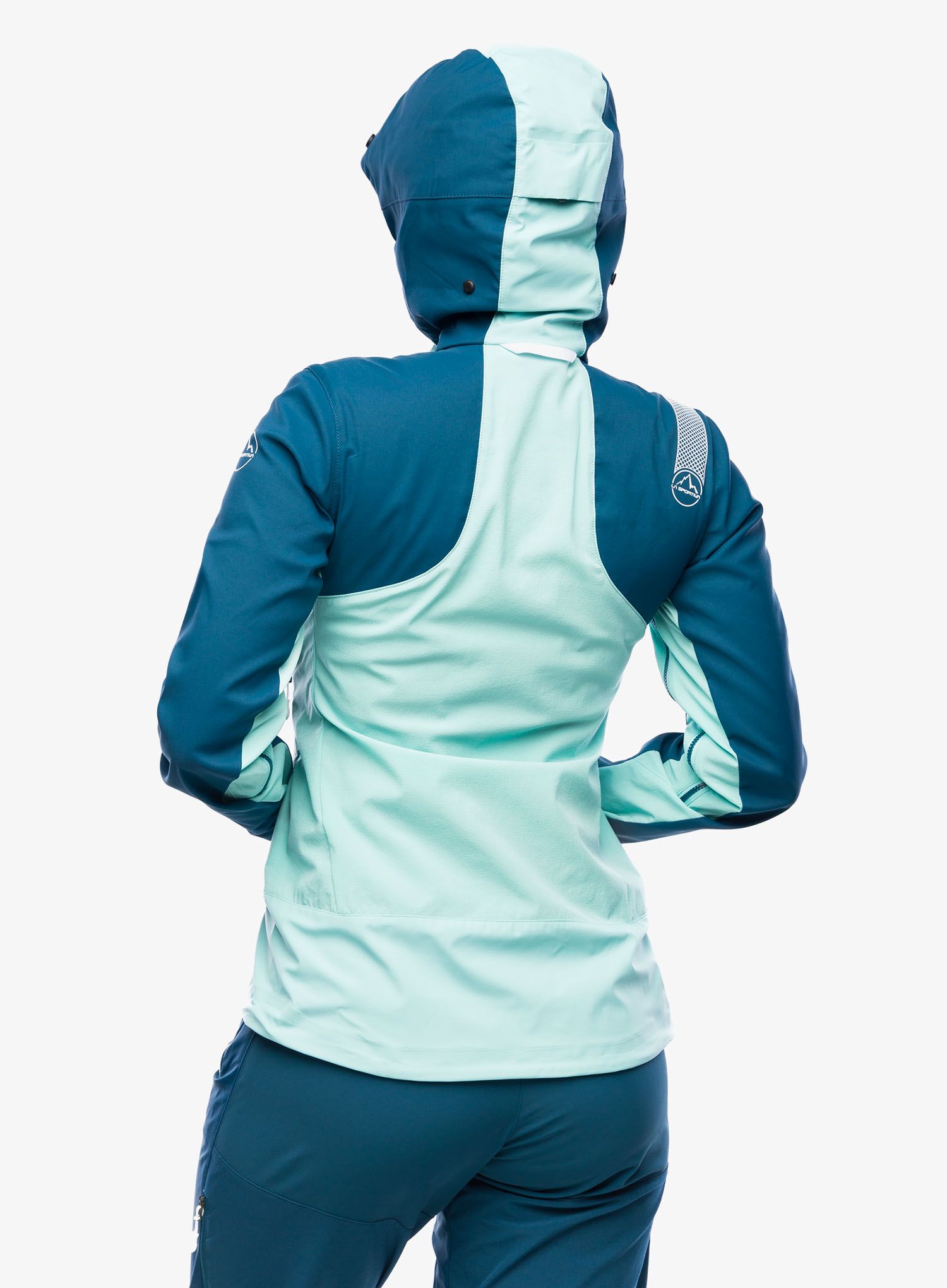 Ženska softshell jakna La Sportiva Alpine Guide Softshell Jacket - iceberg/storm blue