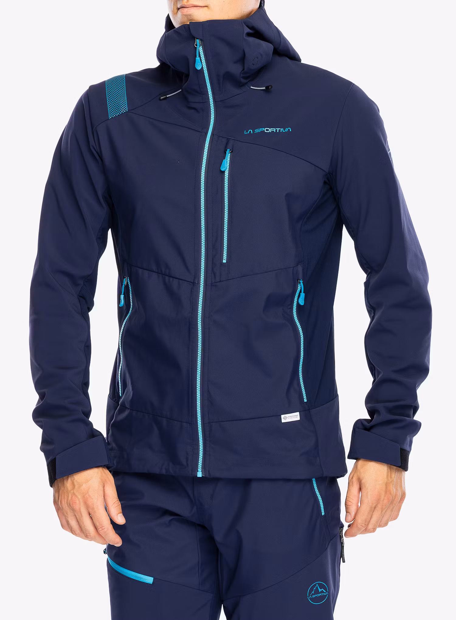 Softshell jakna La Sportiva Alpine Guide Windstopper Jacket - deep sea