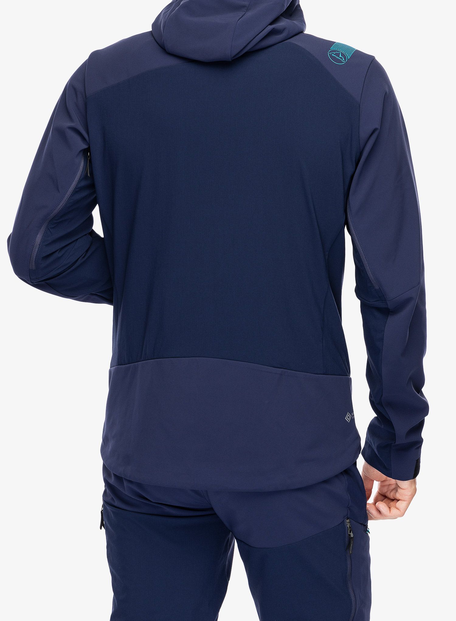 Softshell jakna La Sportiva Alpine Guide Windstopper Jacket - deep sea