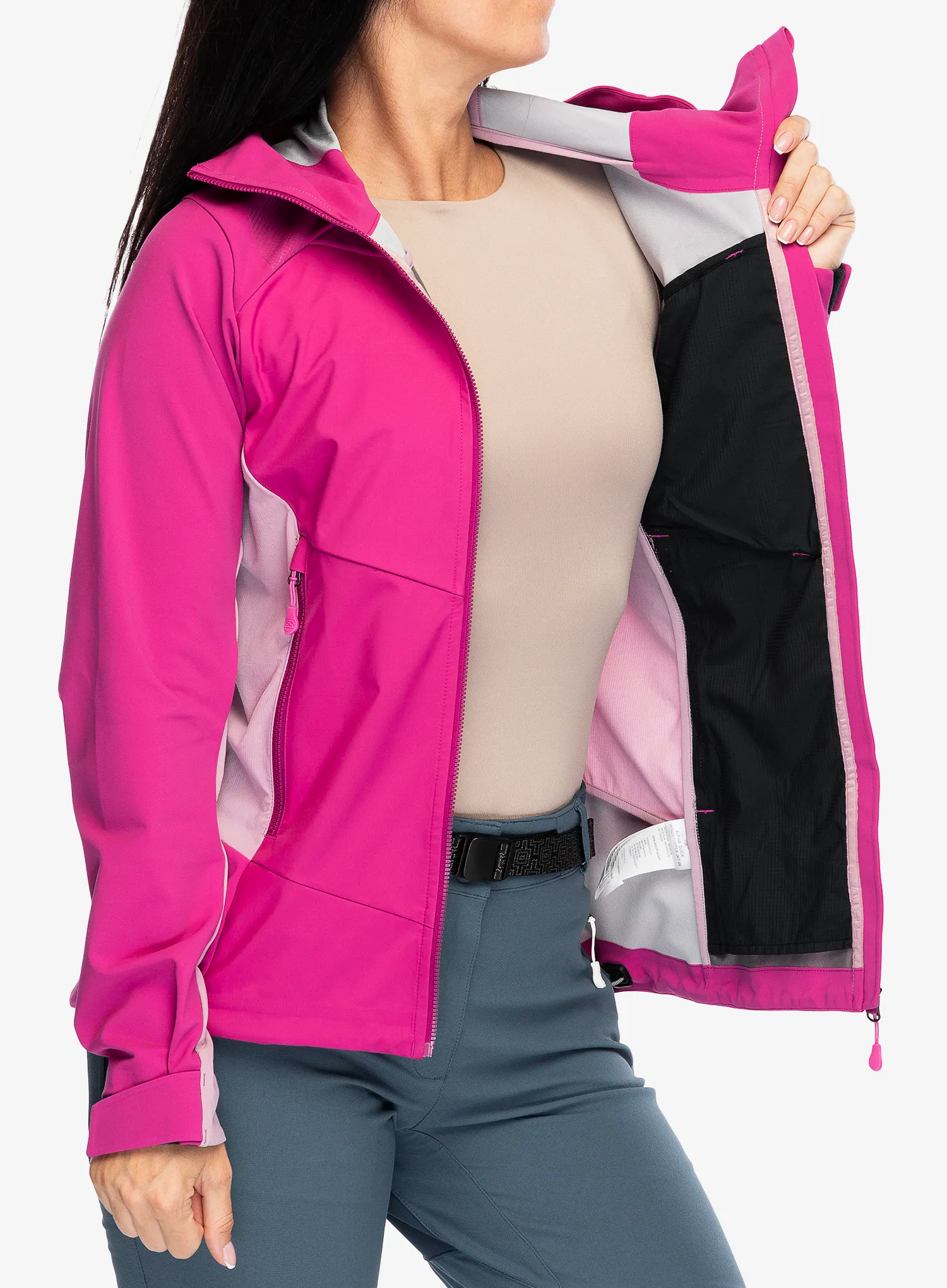Ženska softshell jakna La Sportiva Alpine Guide Windstopper Jacket - springtime