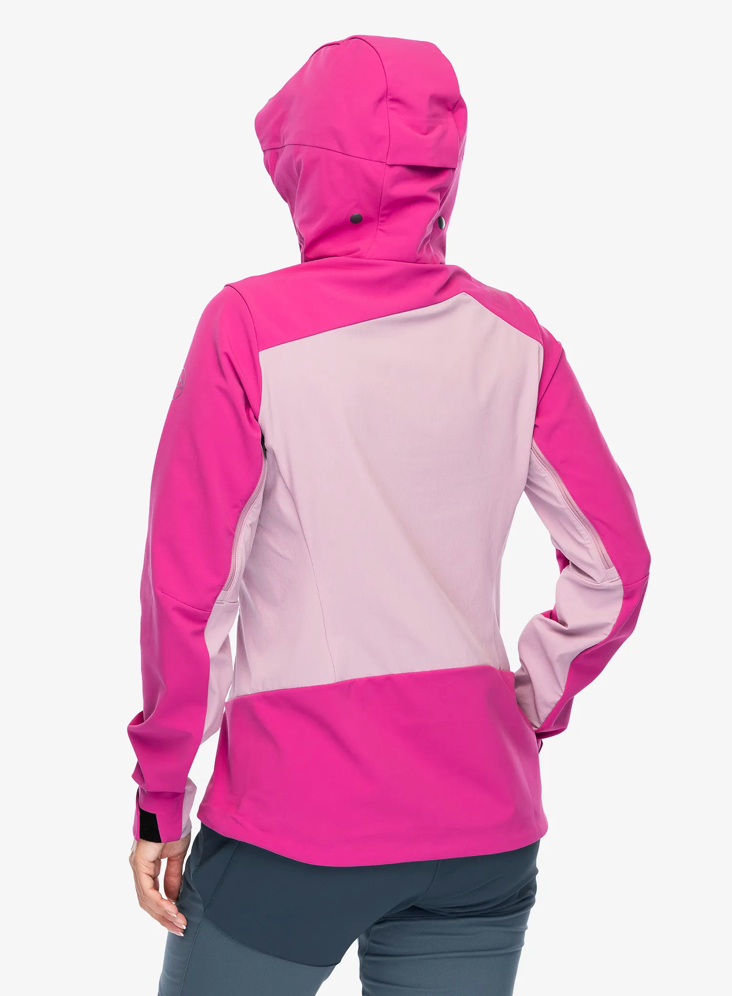 Ženska softshell jakna La Sportiva Alpine Guide Windstopper Jacket - springtime