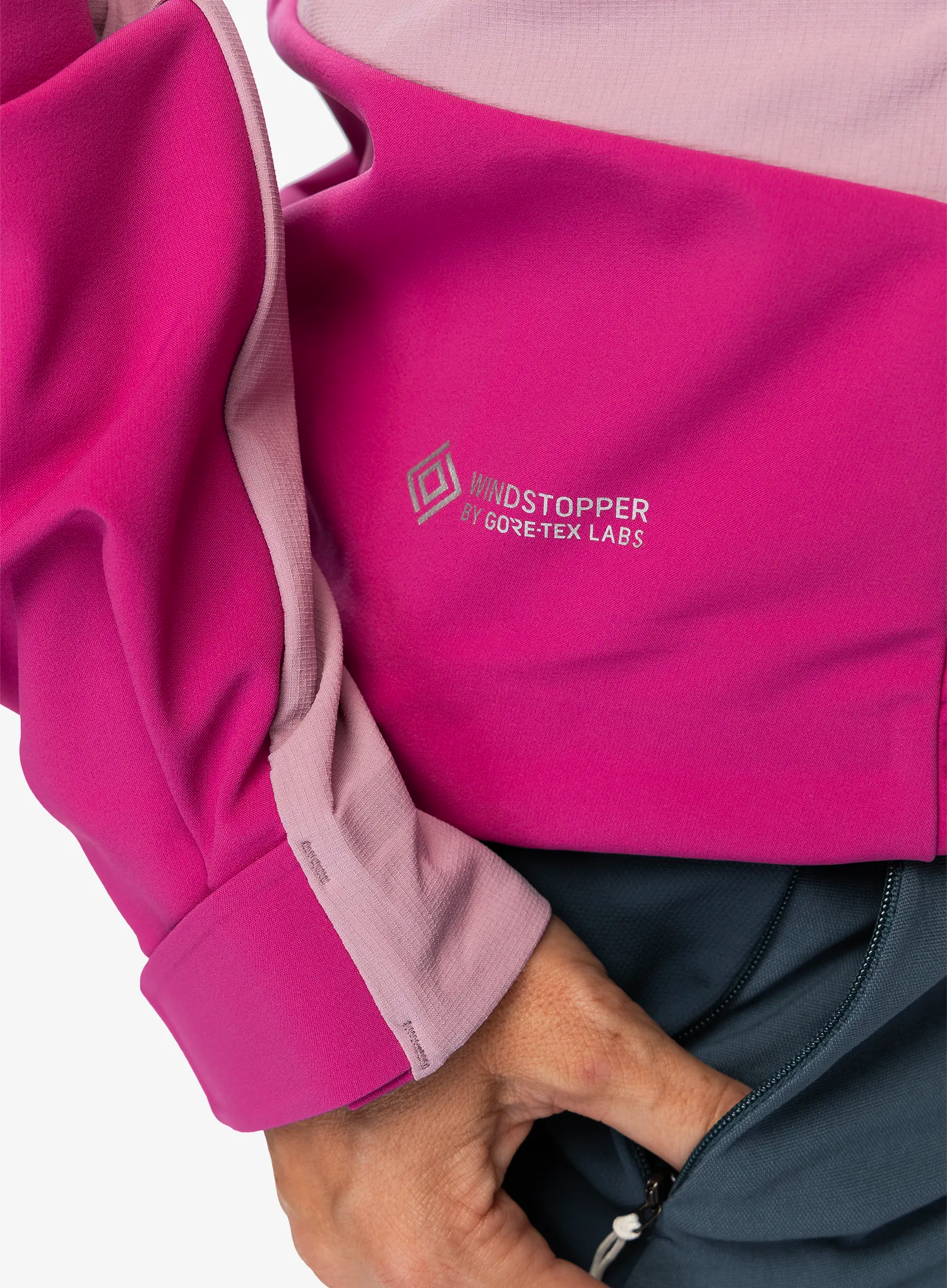 Ženska softshell jakna La Sportiva Alpine Guide Windstopper Jacket - springtime