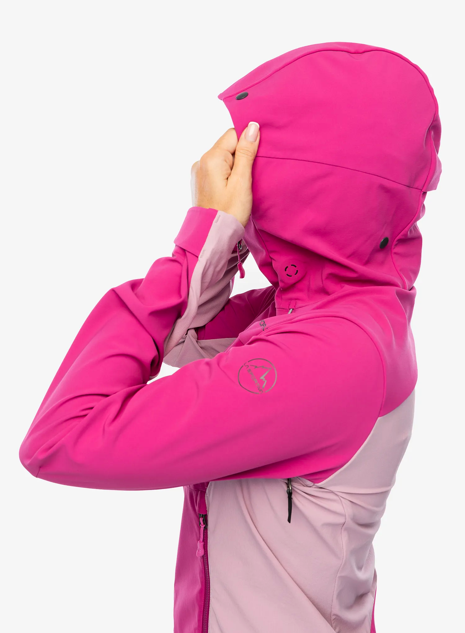 Ženska softshell jakna La Sportiva Alpine Guide Windstopper Jacket - springtime