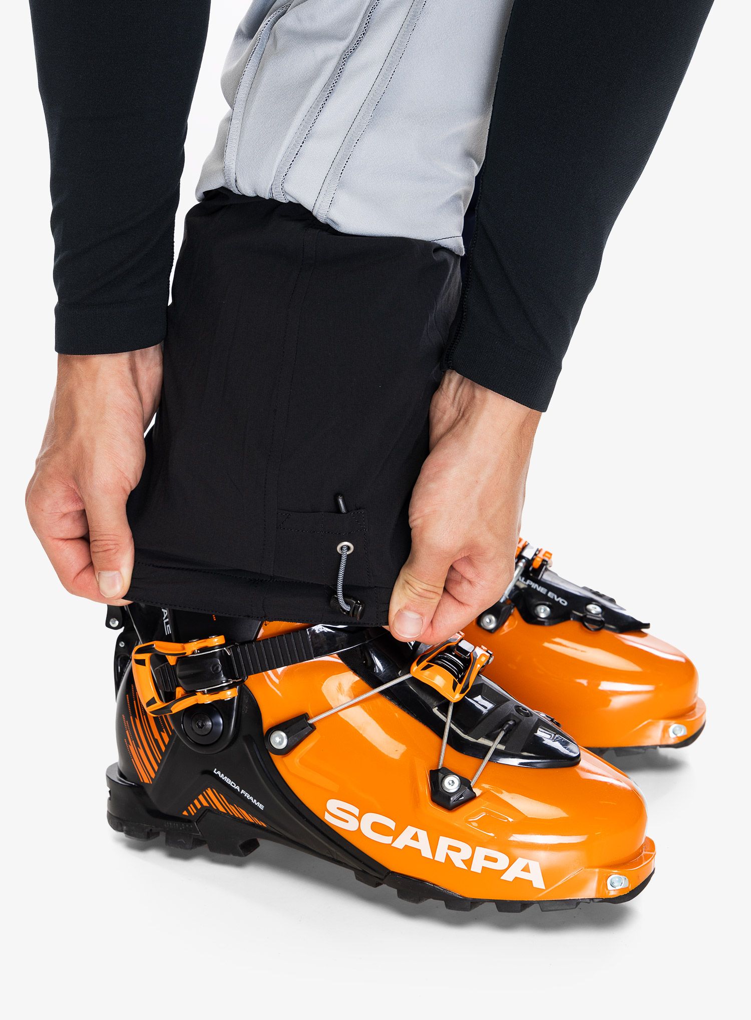Softshell hlače La Sportiva Alpine Guide Windstopper Pant - deep sea