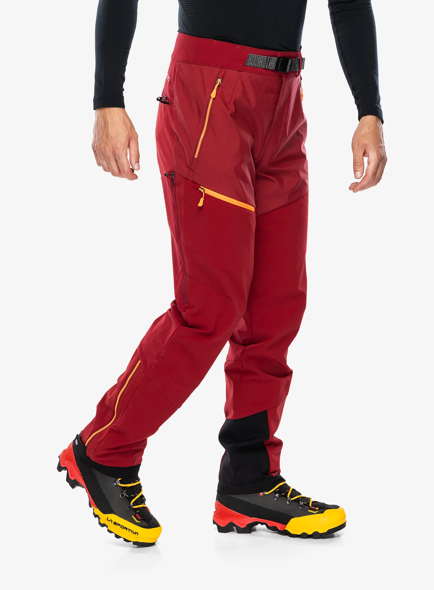 Softshell hlače La Sportiva Alpine Guide Windstopper Pant - sangria