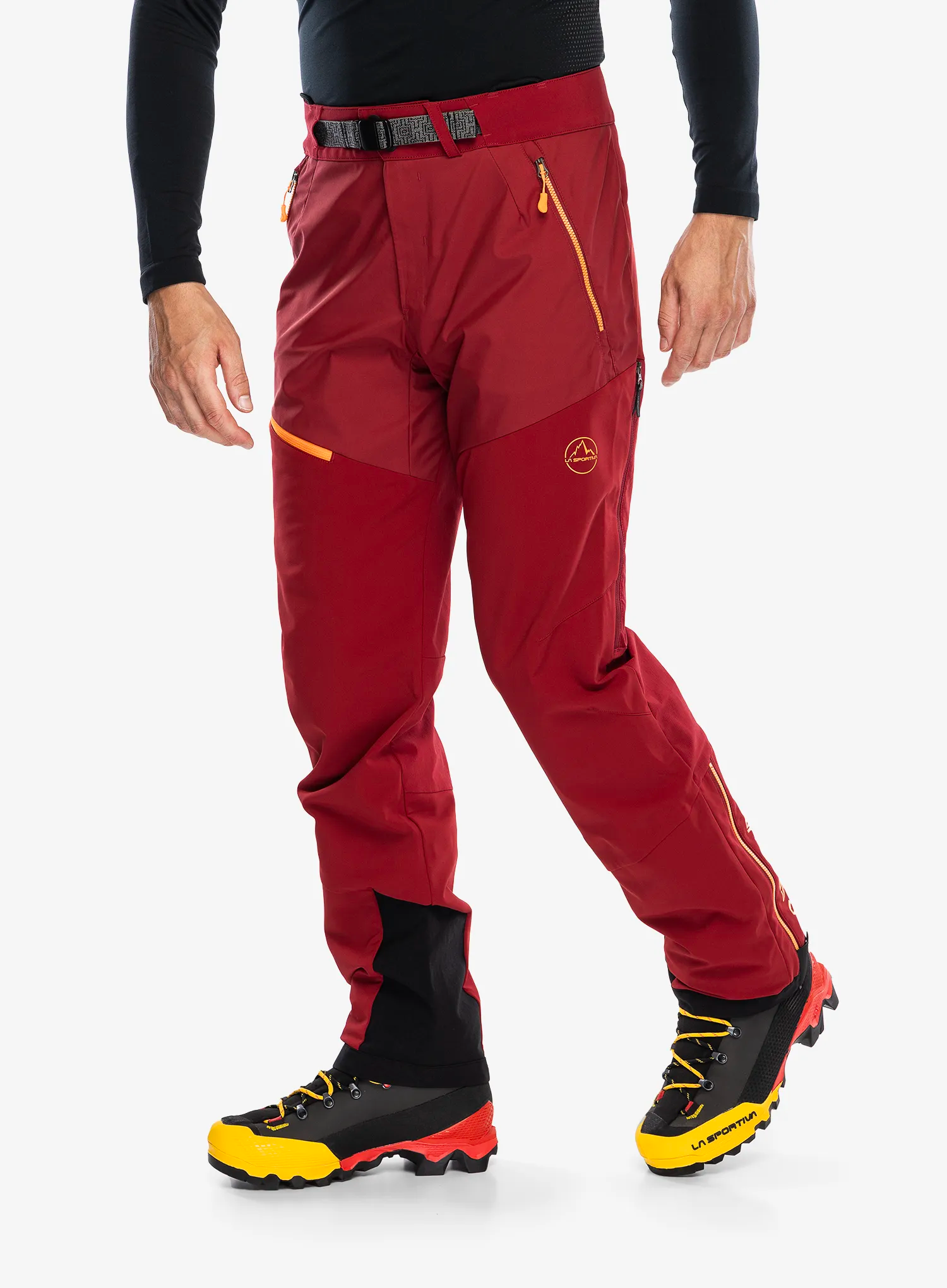 Softshell hlače La Sportiva Alpine Guide Windstopper Pant - sangria