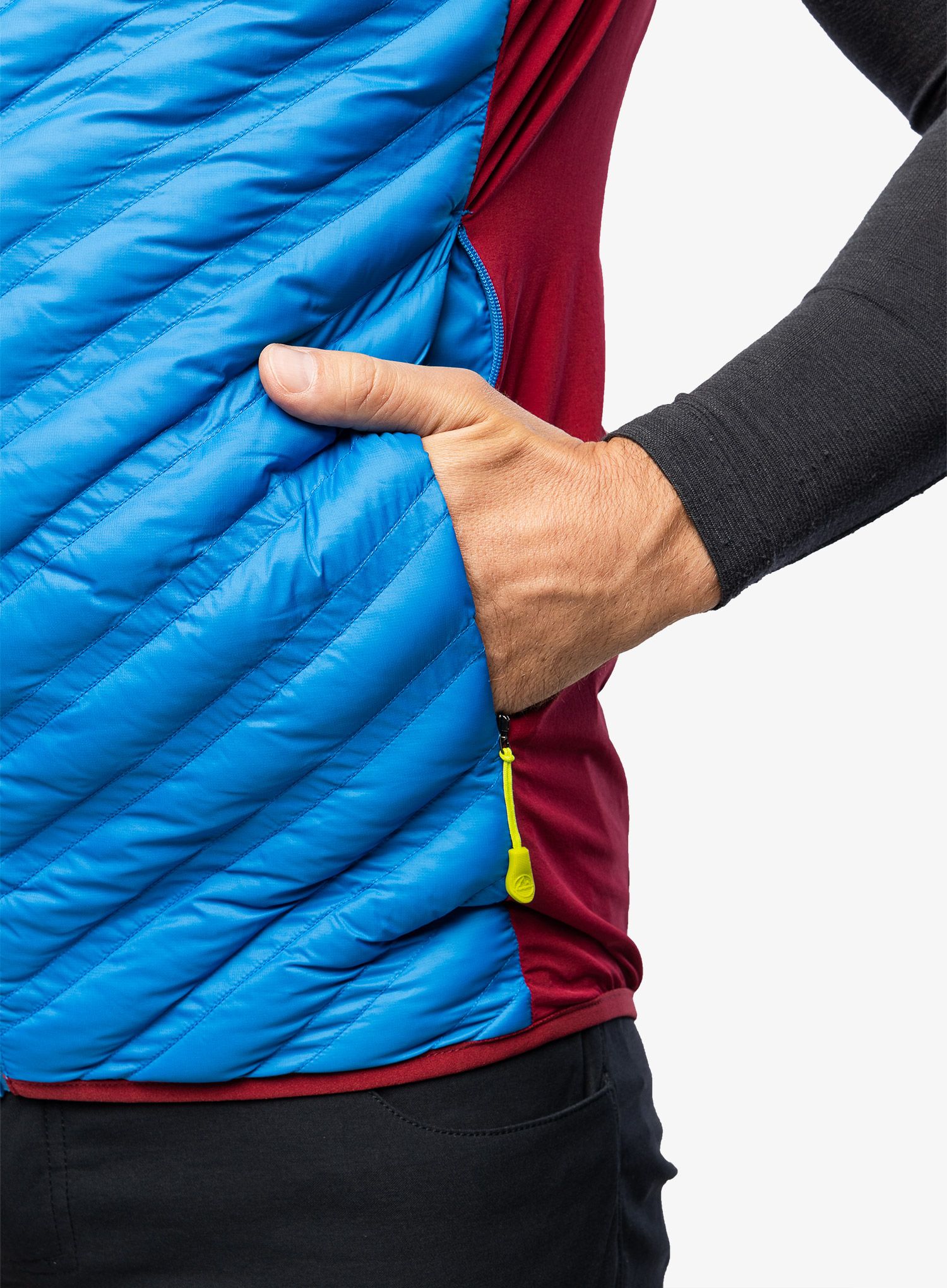 Brezrokavnik La Sportiva Alya Vest - electric blue/sangria