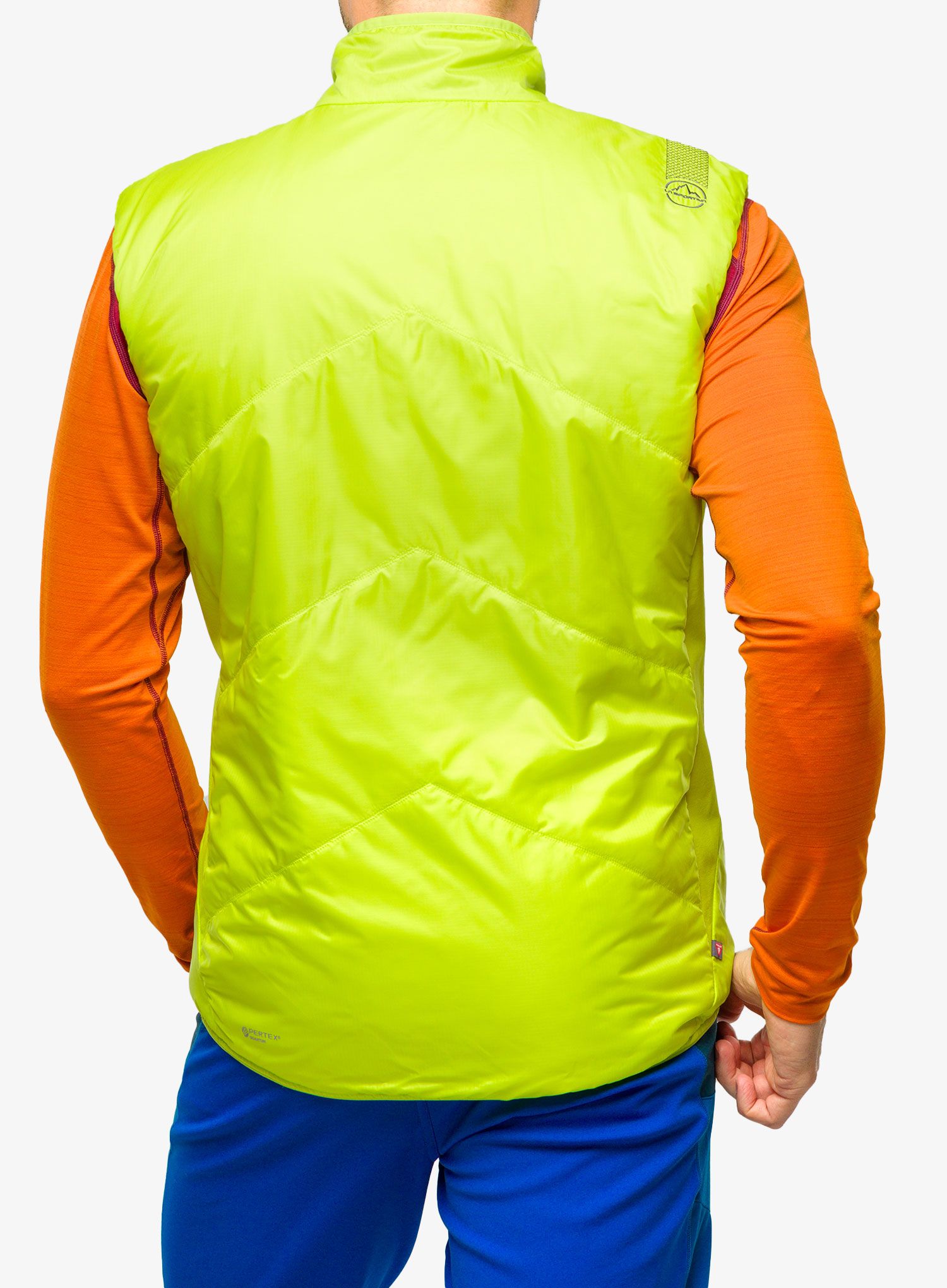 Brezrokavnik La Sportiva Ascent Primaloft Vest - lime punch/carbon