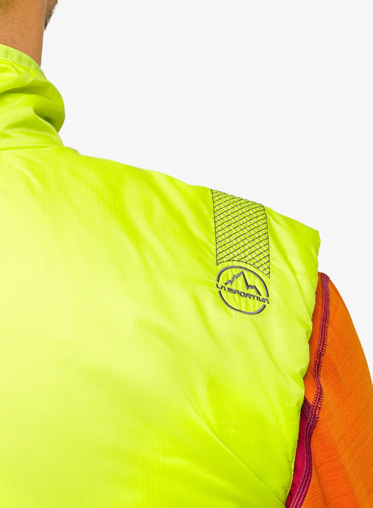Brezrokavnik La Sportiva Ascent Primaloft Vest - lime punch/carbon
