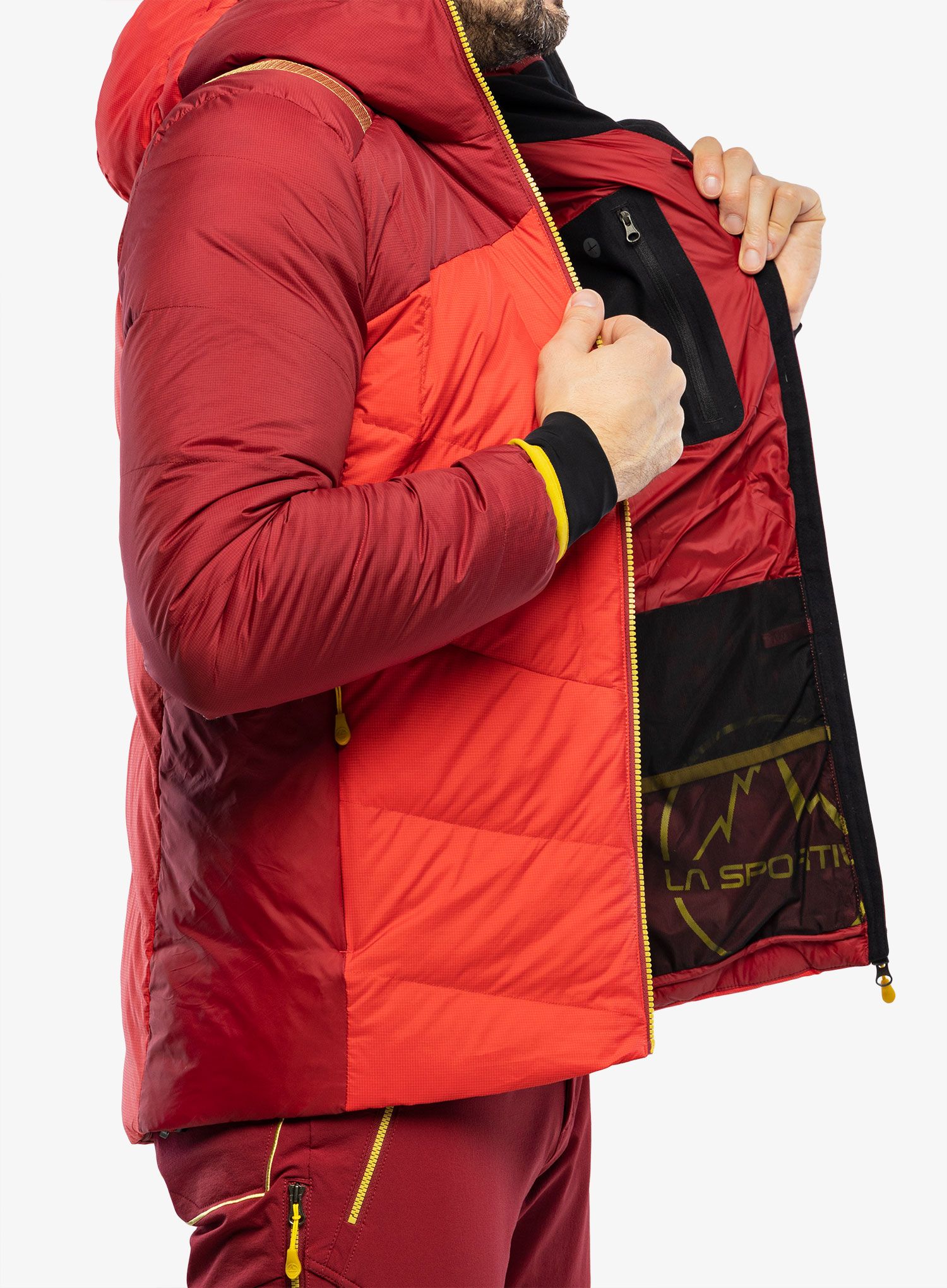 Puhovka La Sportiva Atlas Down Jacket - sunset/sangria