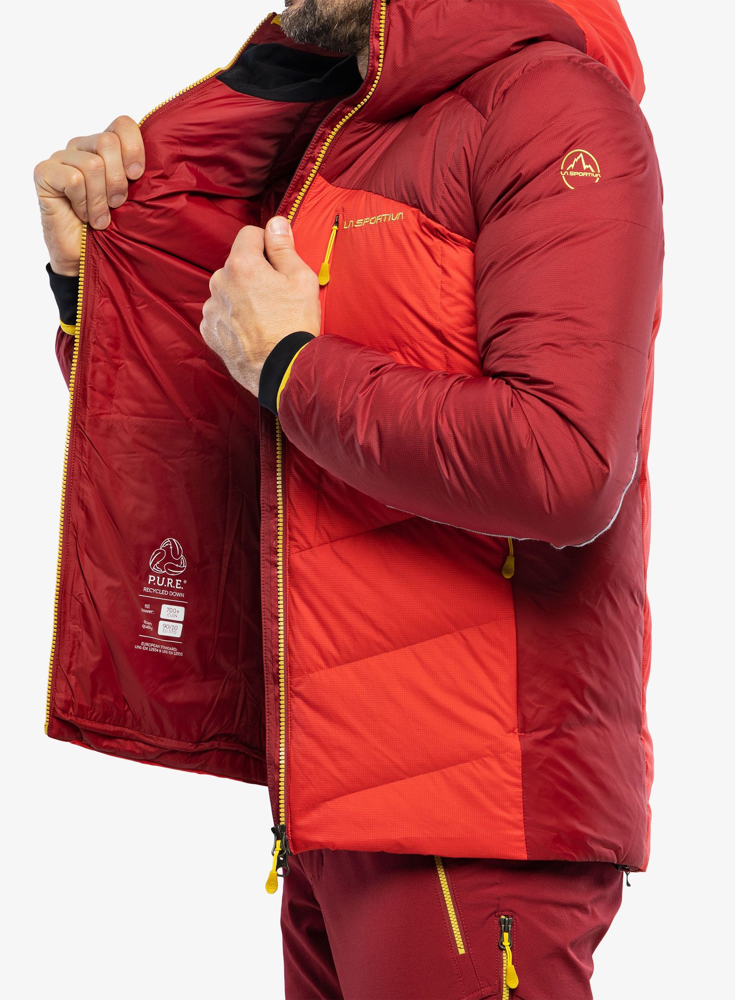 Puhovka La Sportiva Atlas Down Jacket - sunset/sangria