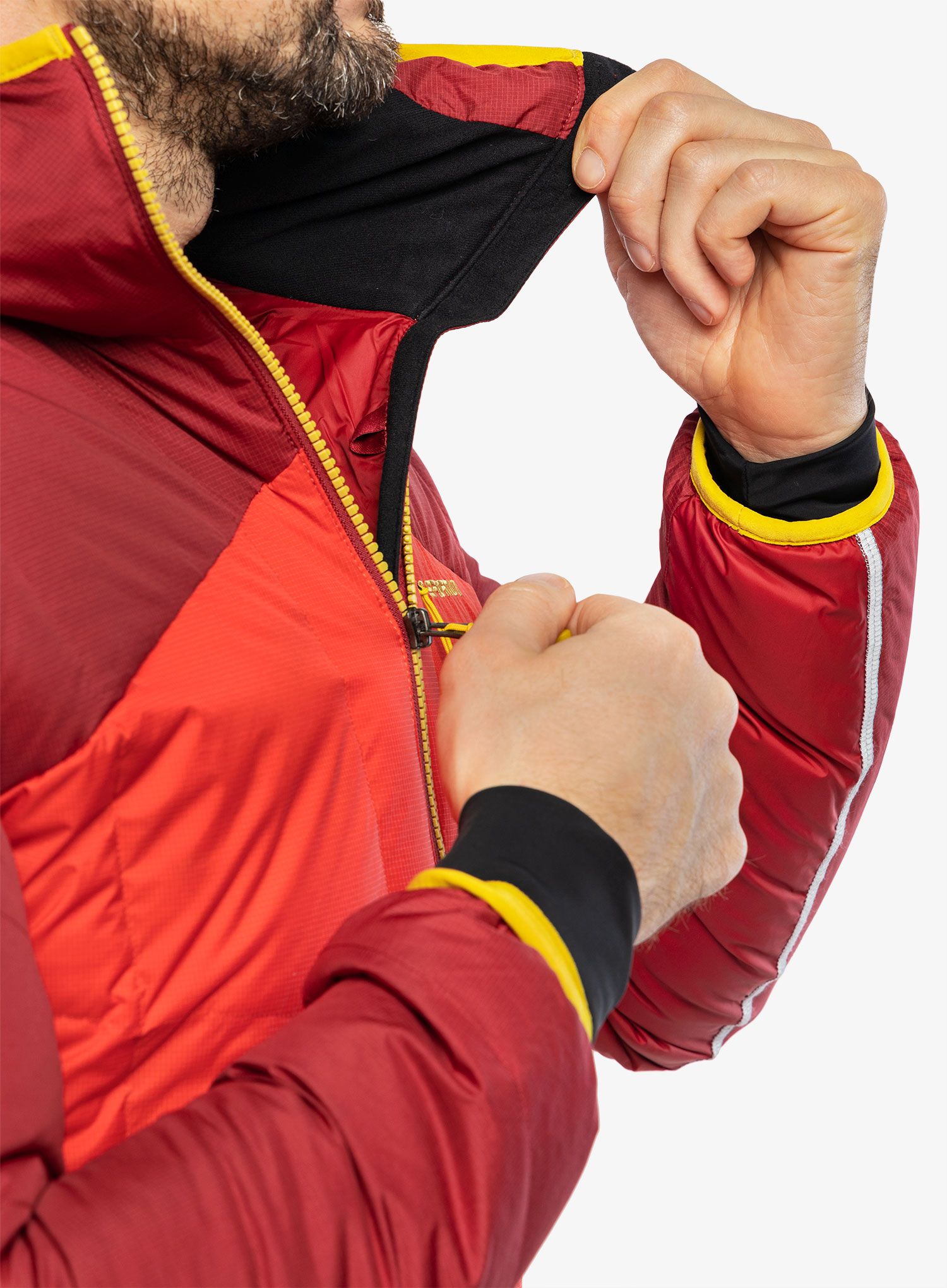 Puhovka La Sportiva Atlas Down Jacket - sunset/sangria