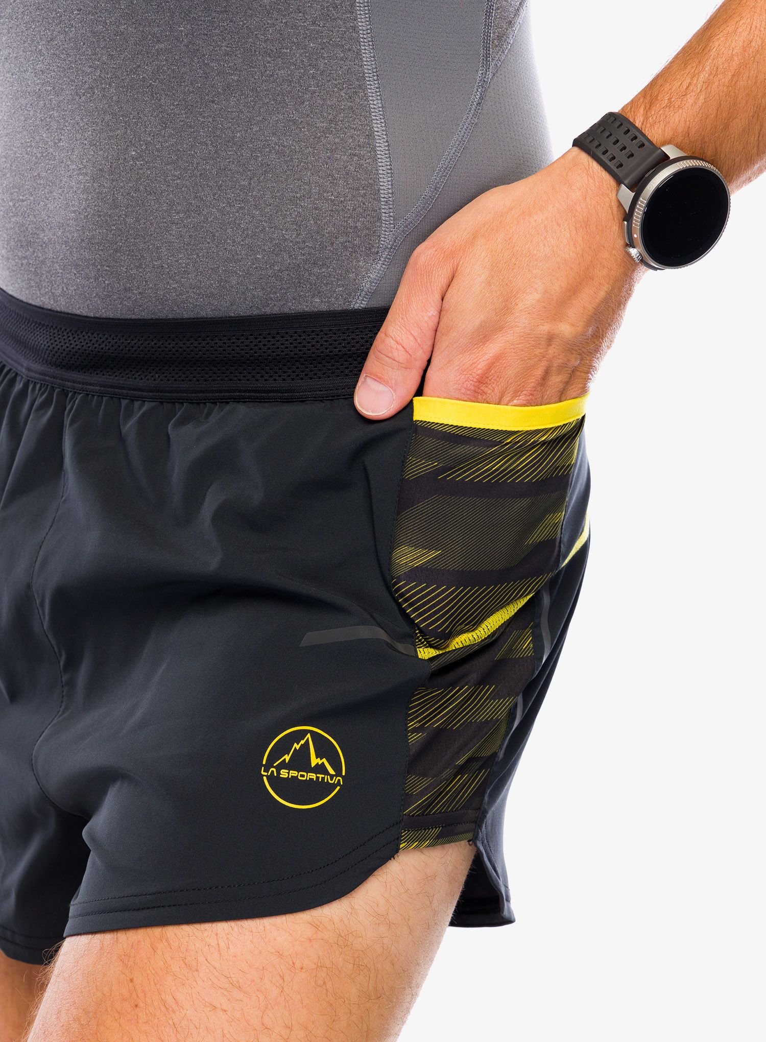Tekaške kratke hlače La Sportiva Auster Short - black
