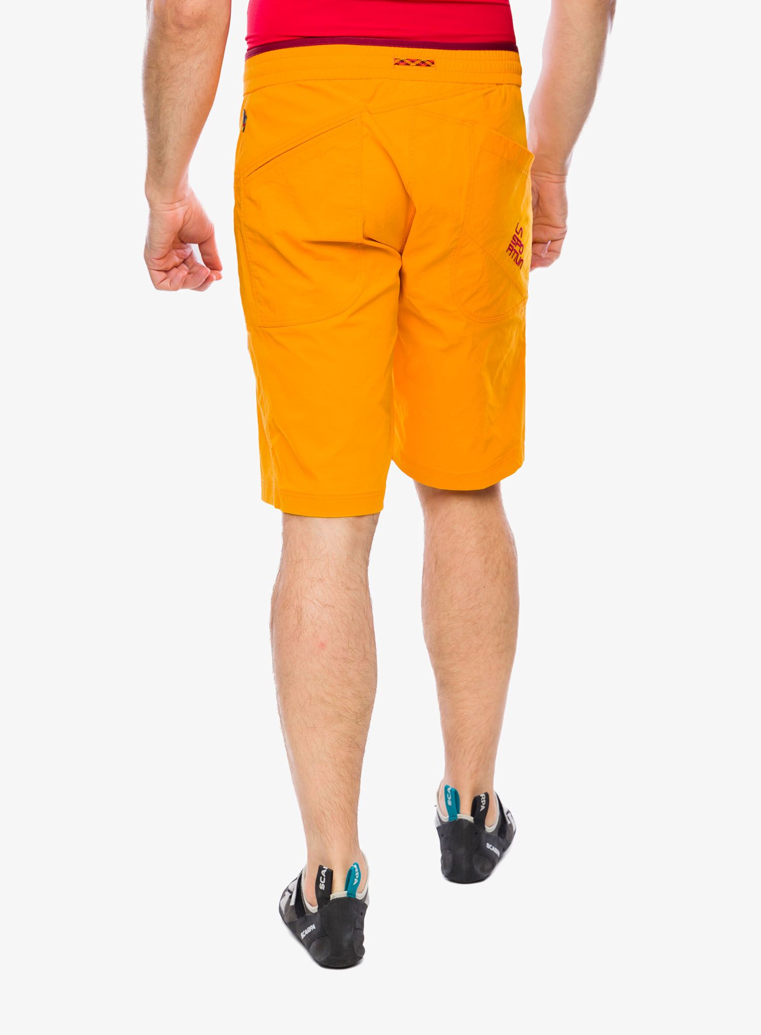 Plezalne kratke hlače La Sportiva Belay Short - papaya