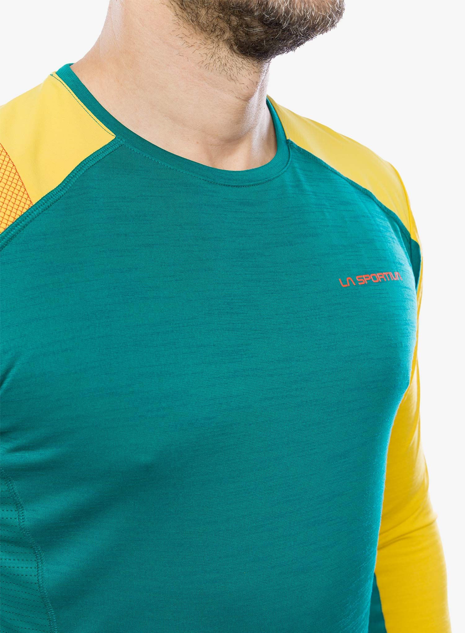 Termo flis jopa La Sportiva Beyond Long Sleeve - everglade/bamboo