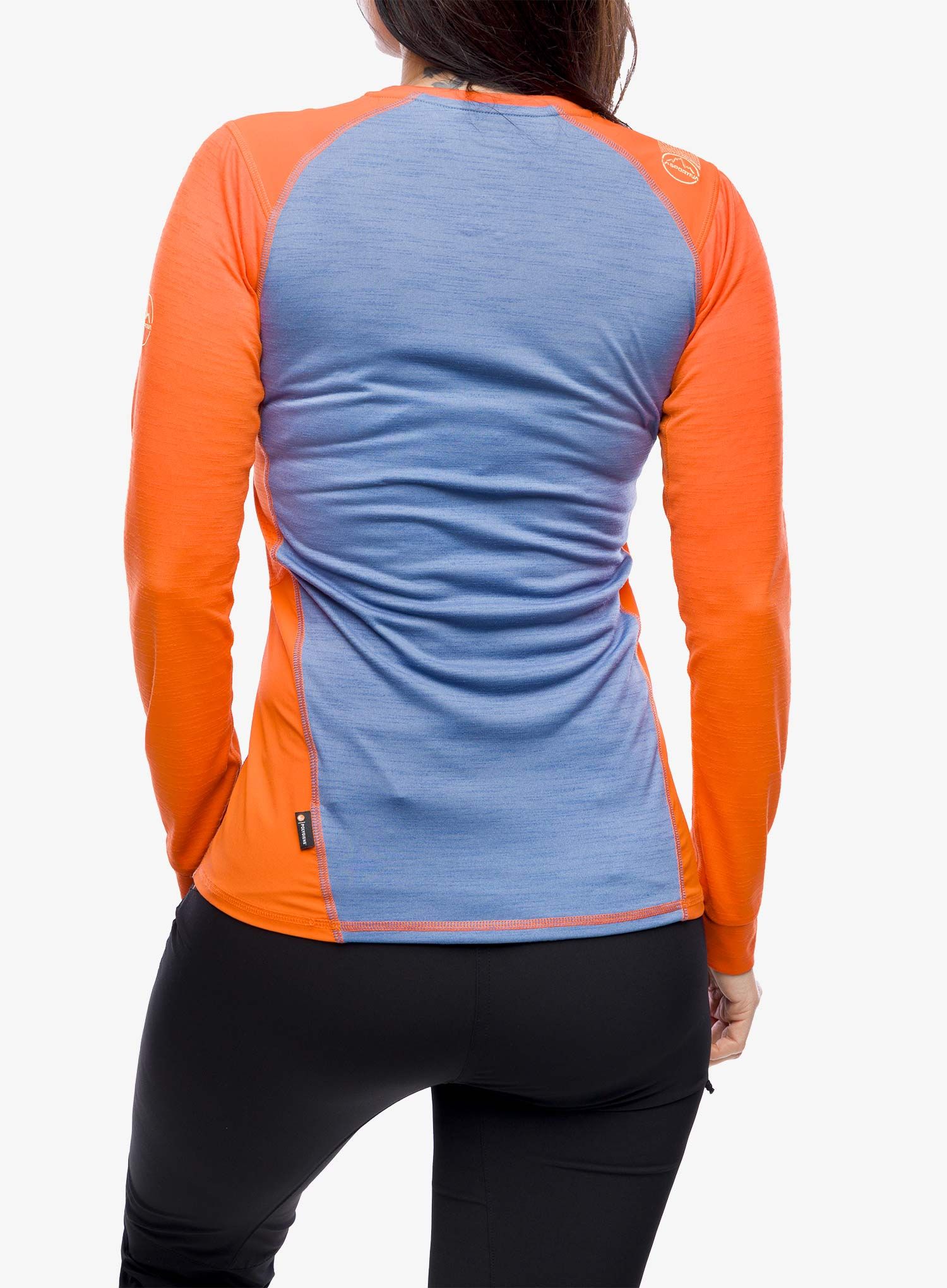 Ženska termo flis jopa La Sportiva Beyond Long Sleeve - moonlight/cherry tomato